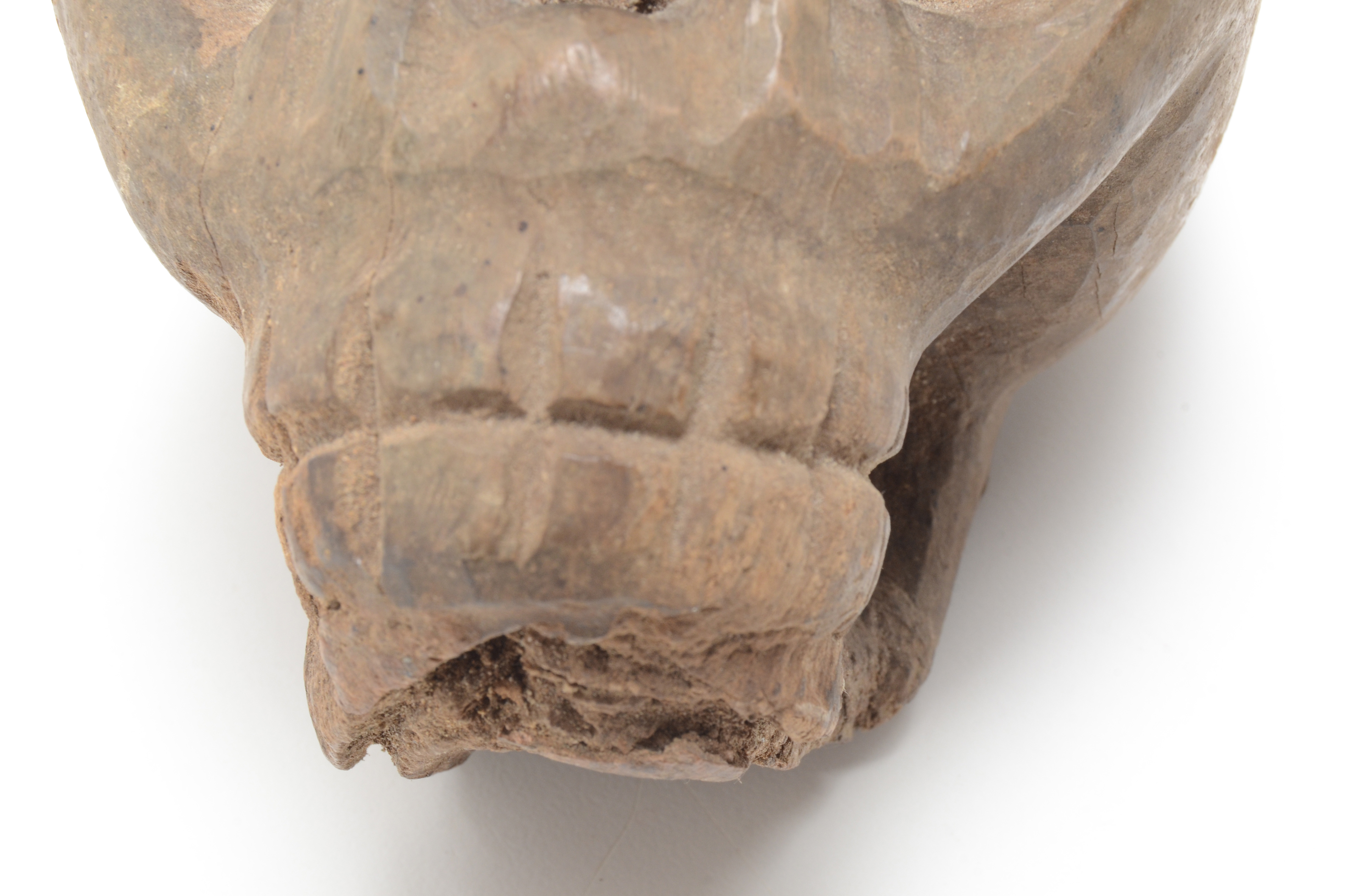 Wooden Skull Mold