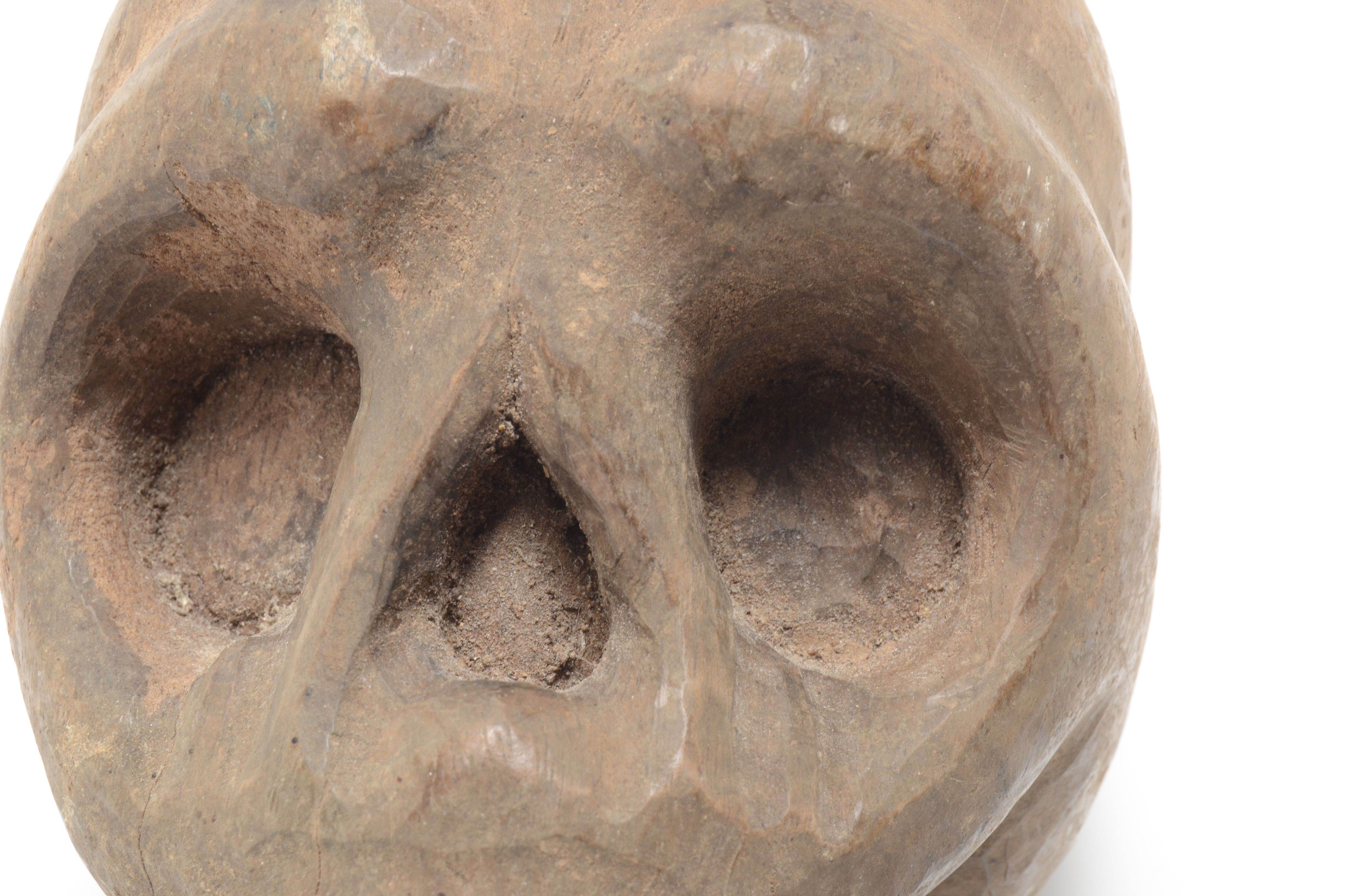 Wooden Skull Mold