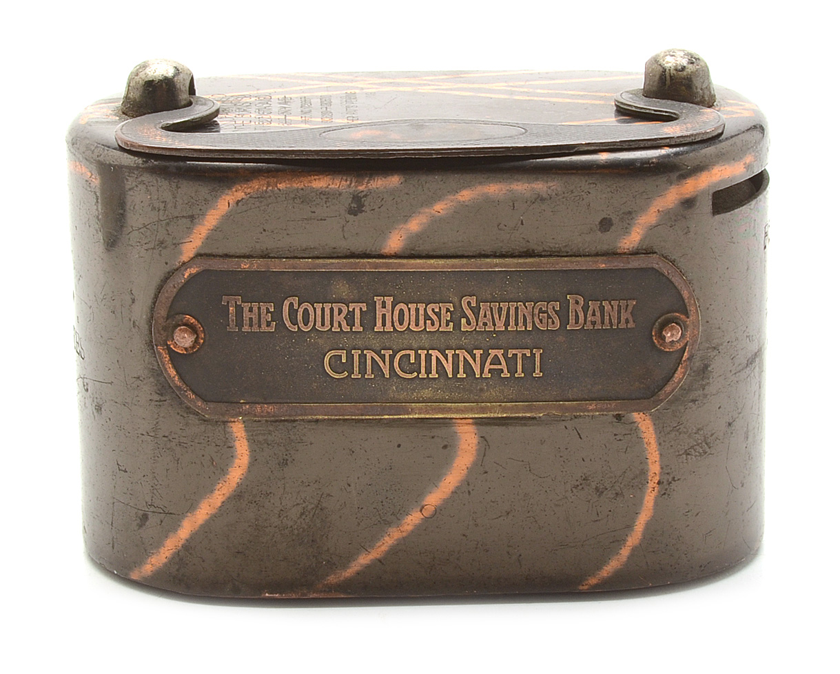 Collection of Vintage Coin Banks and Locks