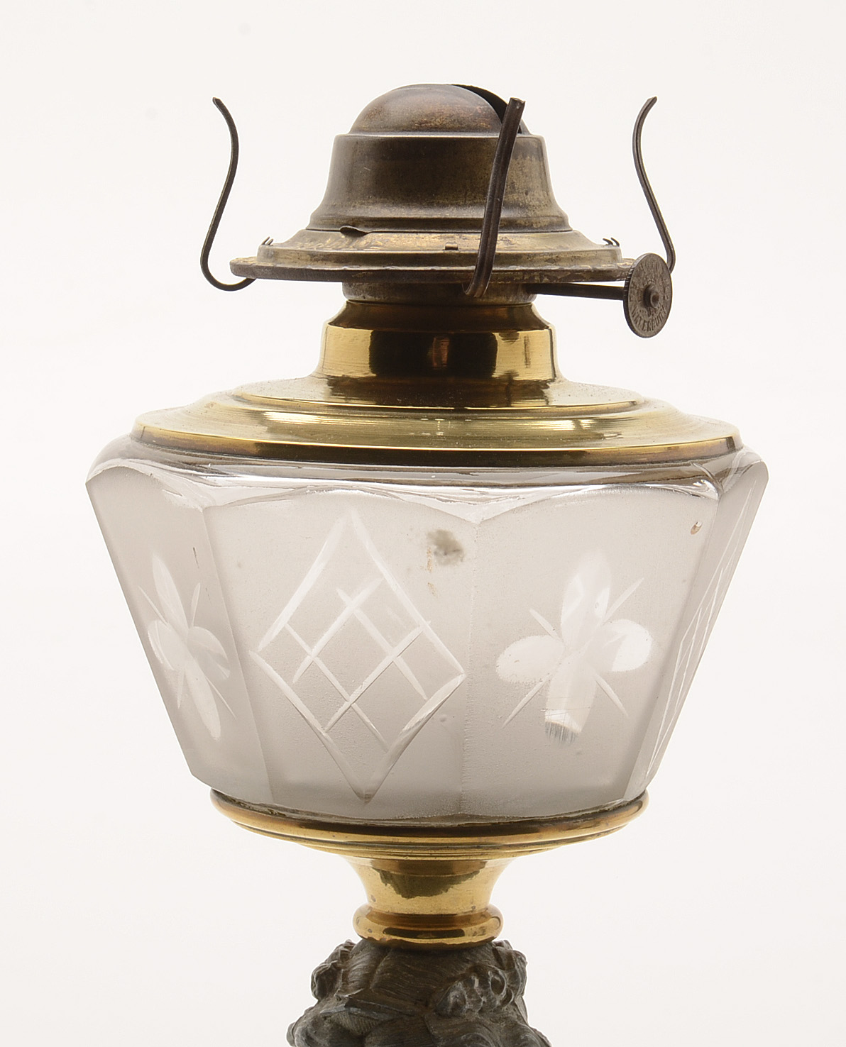 Antique Figural Victorian Oil Lamps