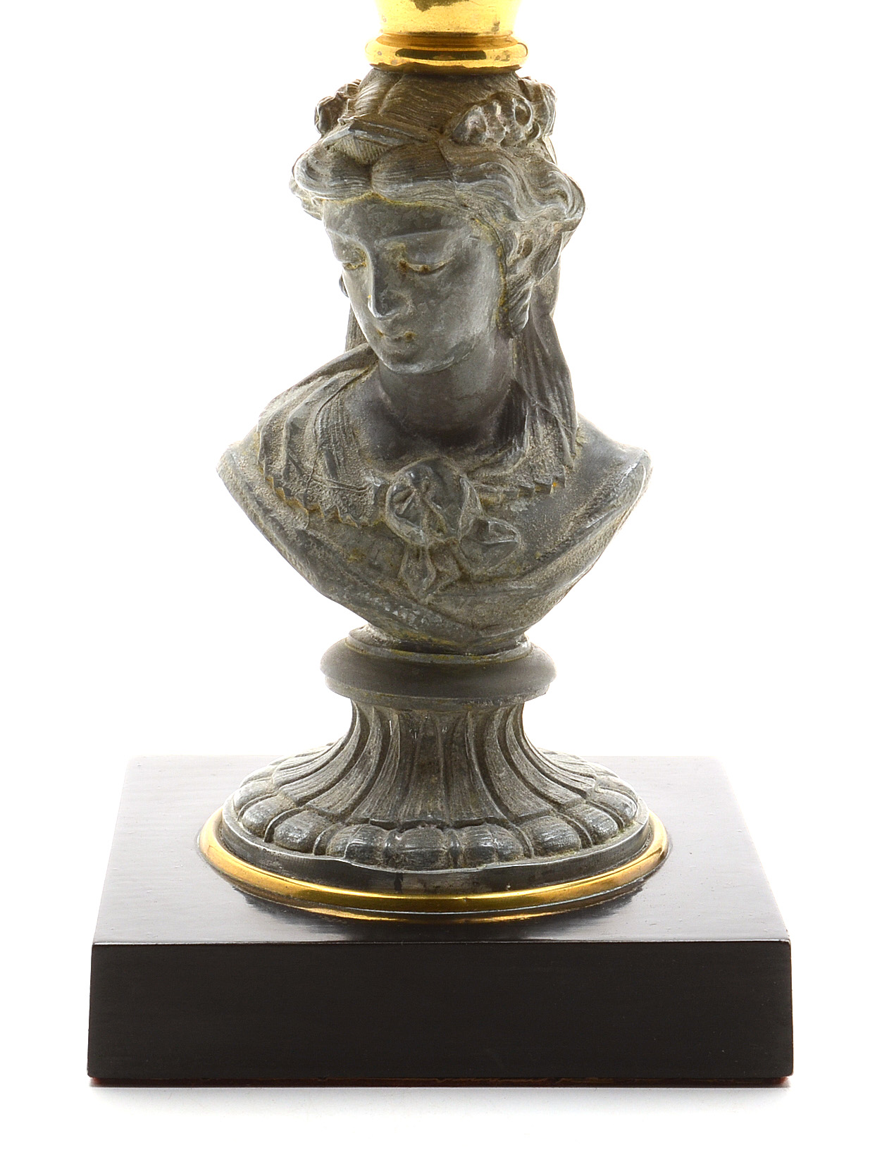 Antique Figural Victorian Oil Lamps