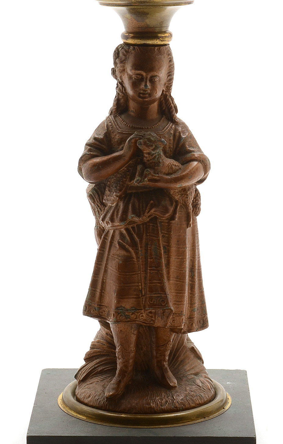 Pair of Antique Victorian Oil Lamps