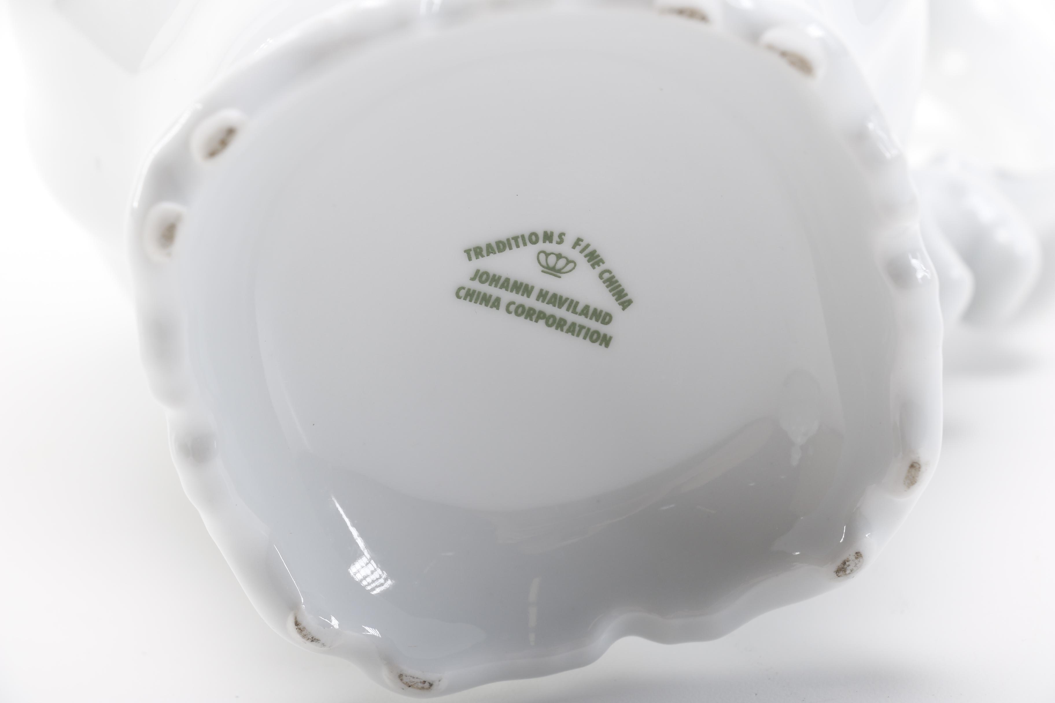 Johann Haviland China Tea Pot