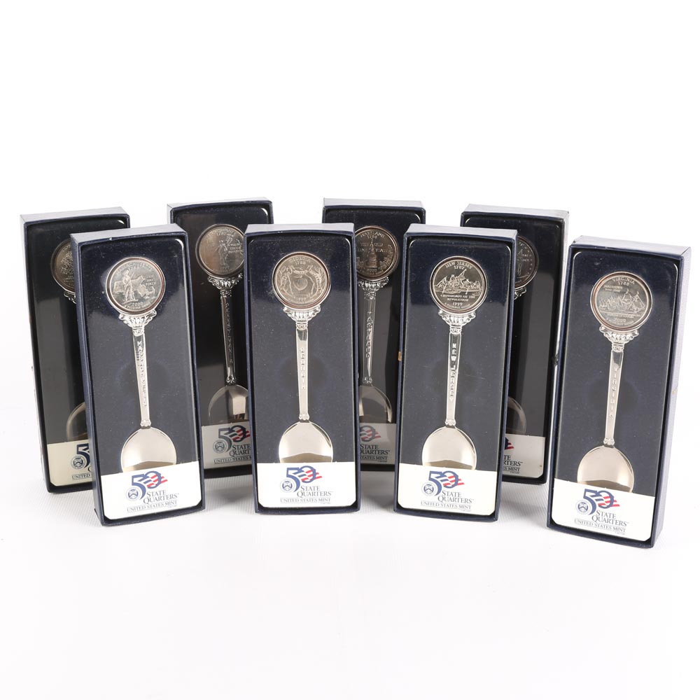Commemorative US State Quarter Spoons