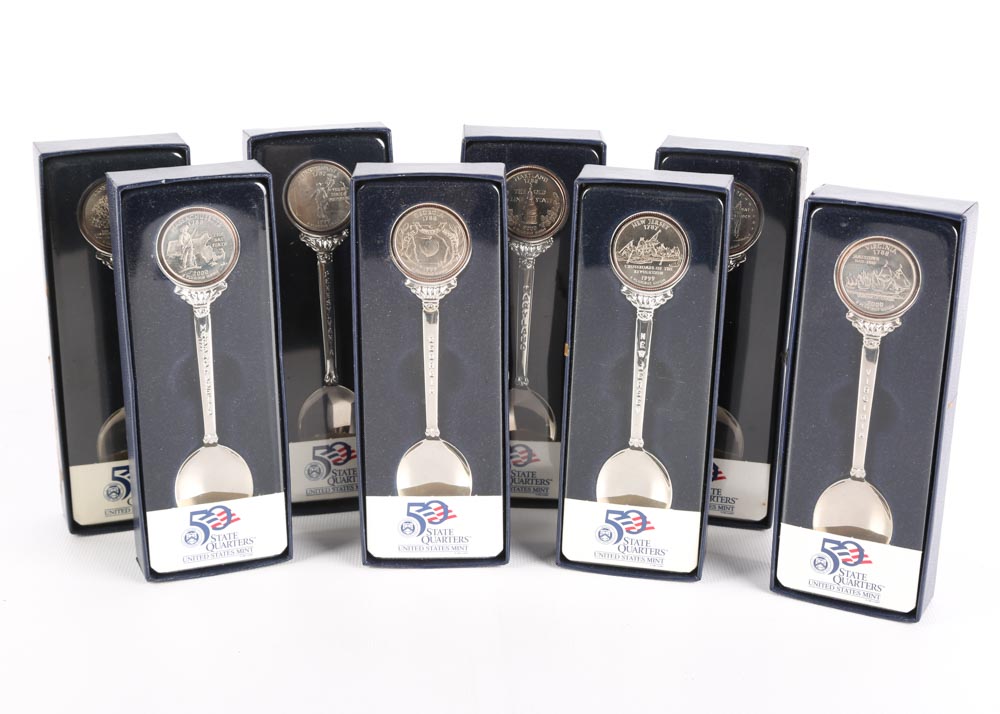 Commemorative US State Quarter Spoons