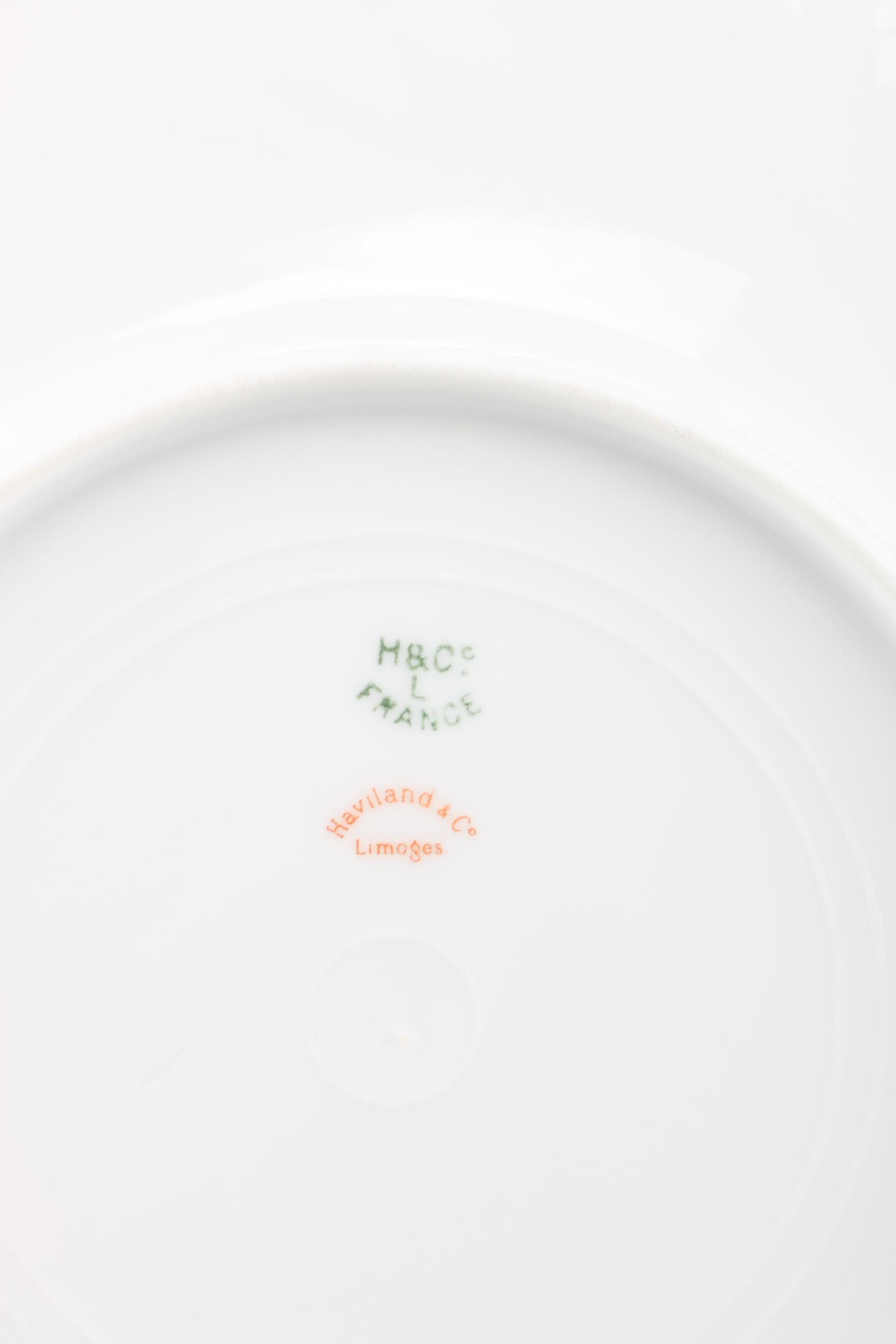 Hand Painted Haviland Limoges Dishes