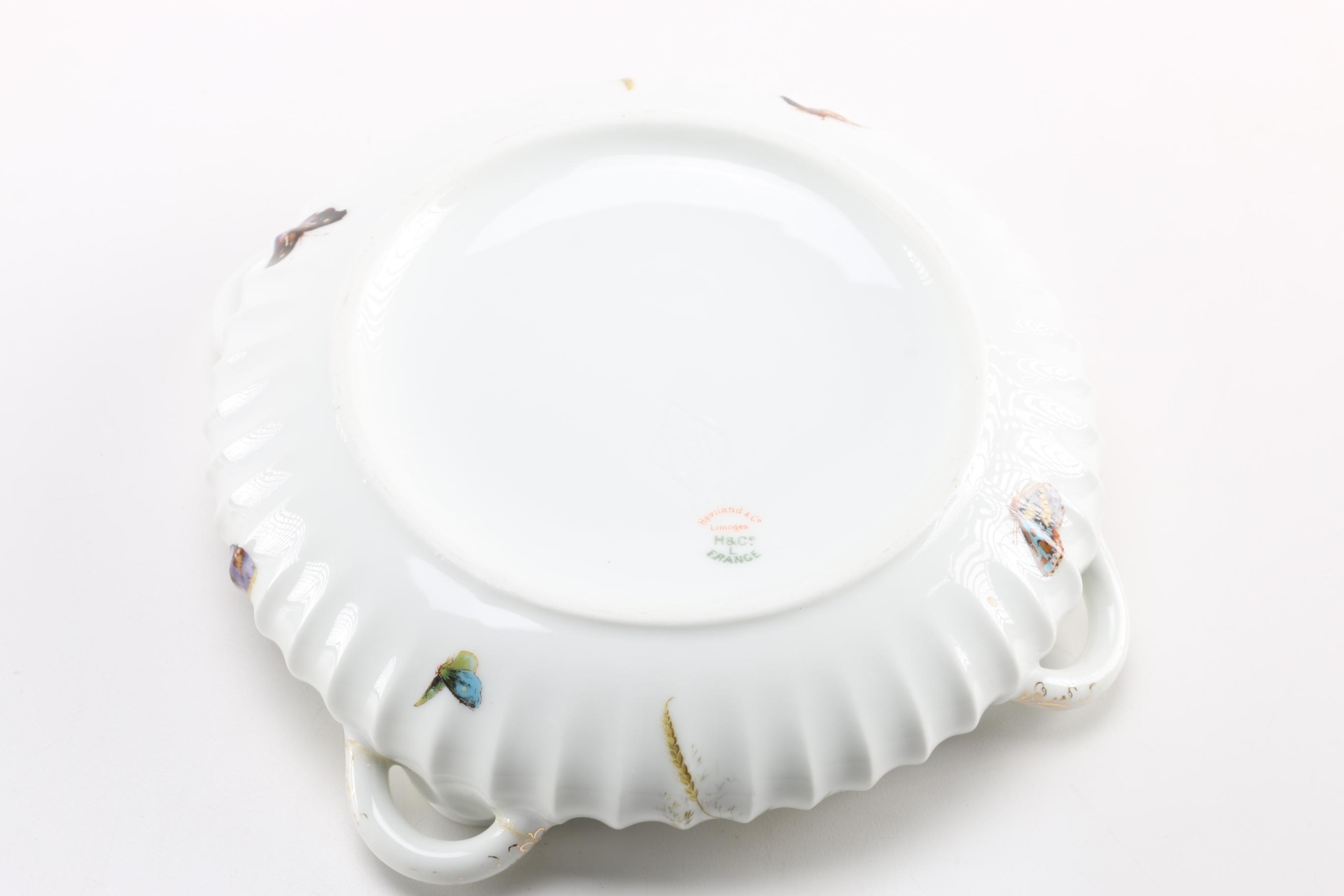 Hand Painted Haviland Limoges Dishes
