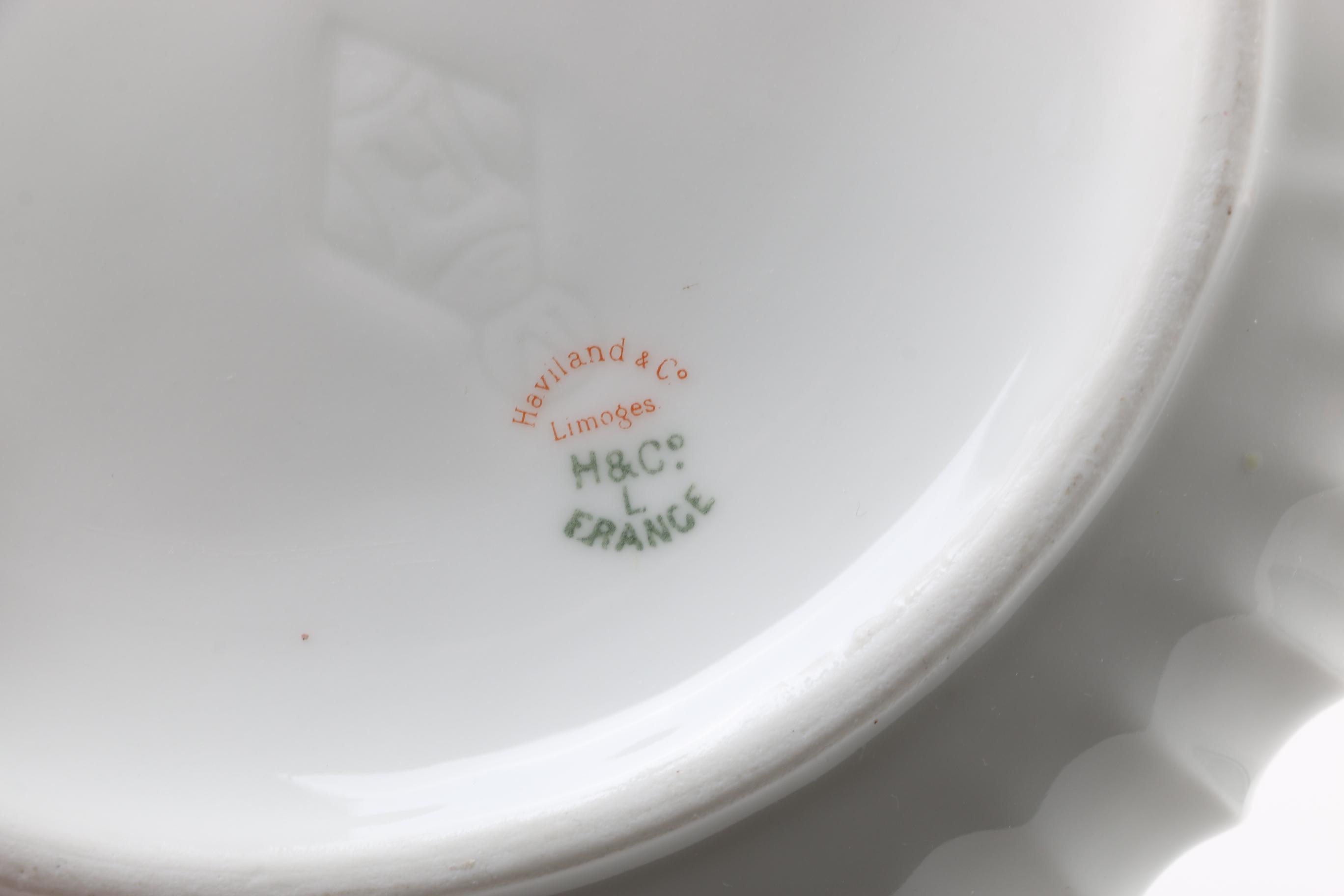 Hand Painted Haviland Limoges Dishes