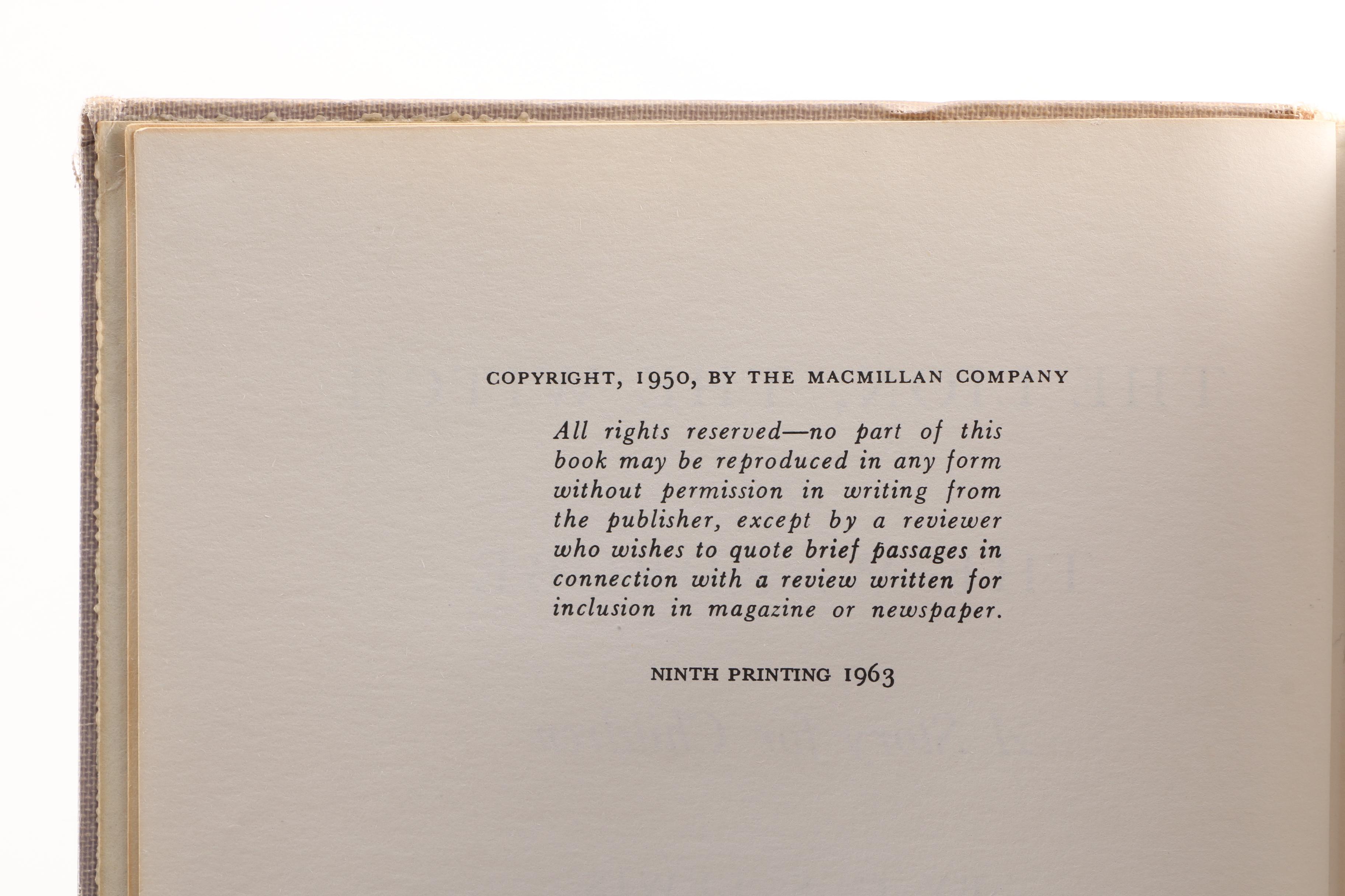 First American Edition, Later Printings of "The Chronicles of Narnia" Series by C.S. Lewis