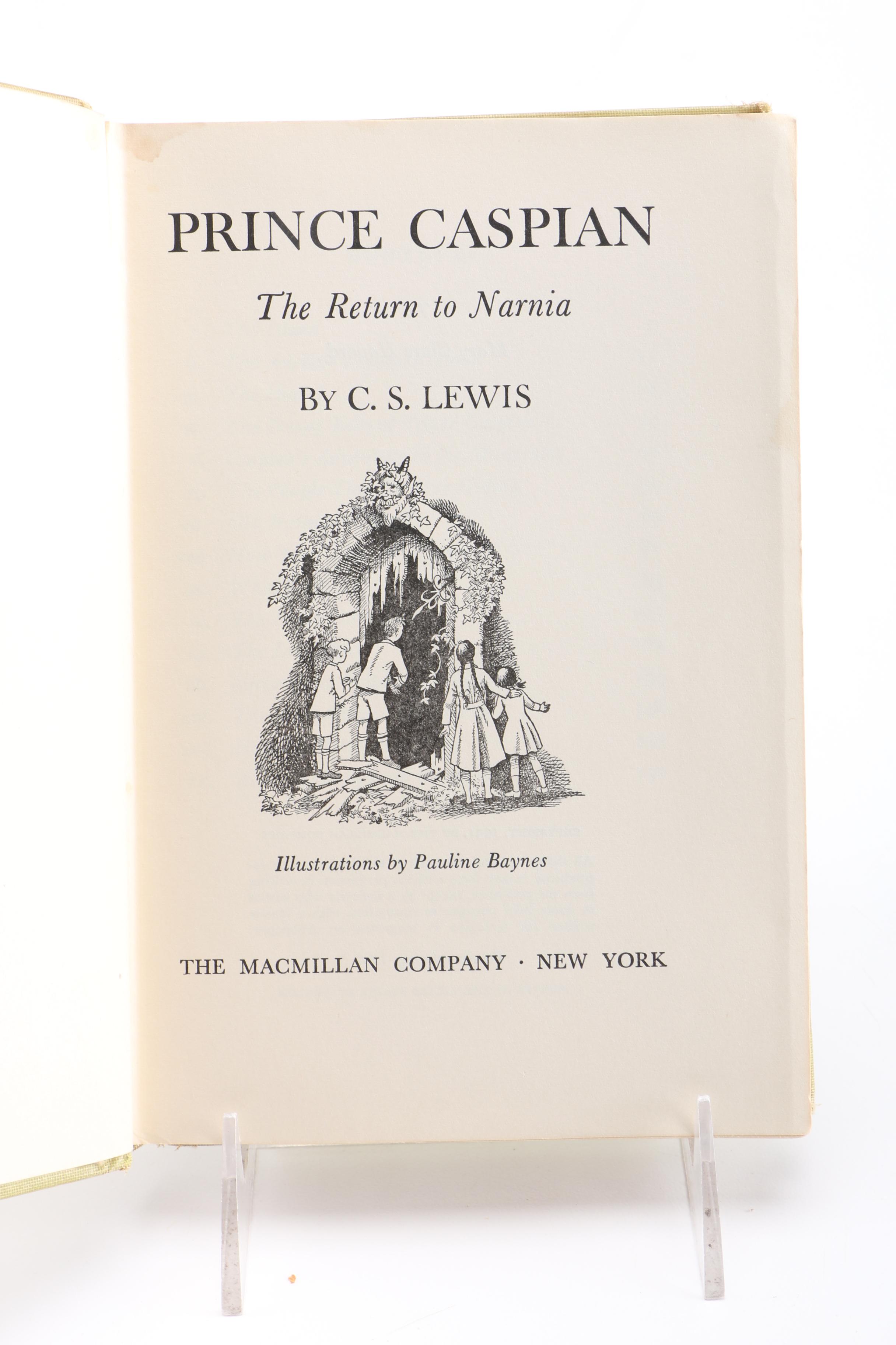 First American Edition, Later Printings of "The Chronicles of Narnia" Series by C.S. Lewis