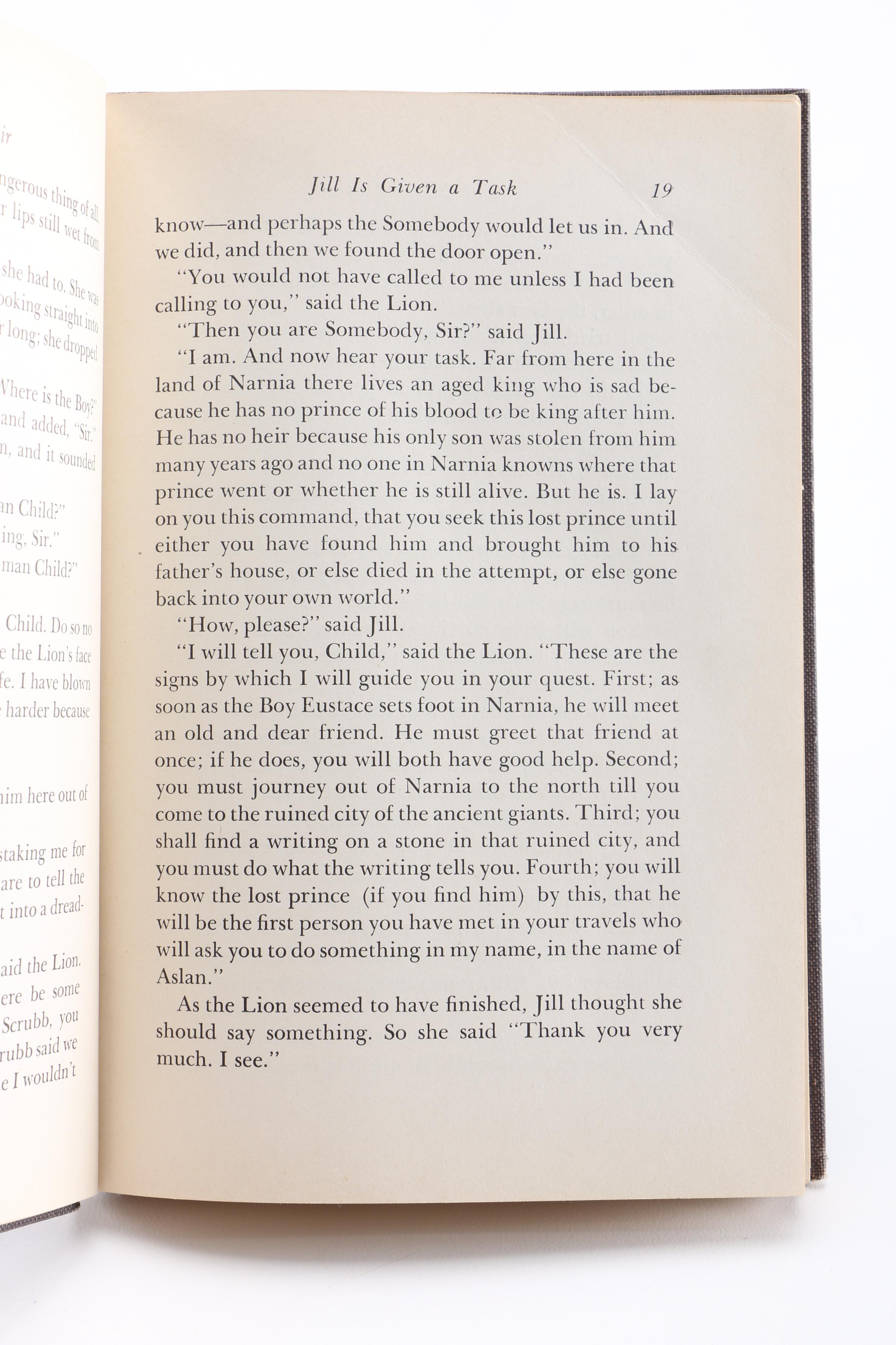 First American Edition, Later Printings of "The Chronicles of Narnia" Series by C.S. Lewis