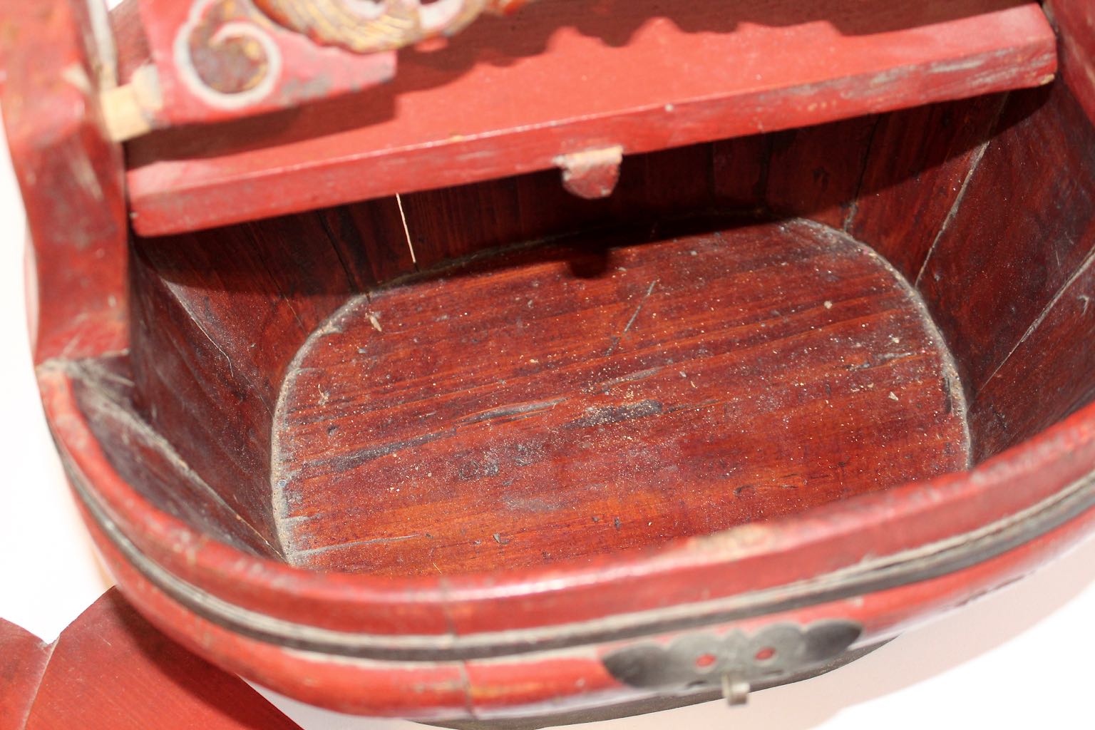 Authentic Hong Kong Wood Lunch Box, Qing Dynasty