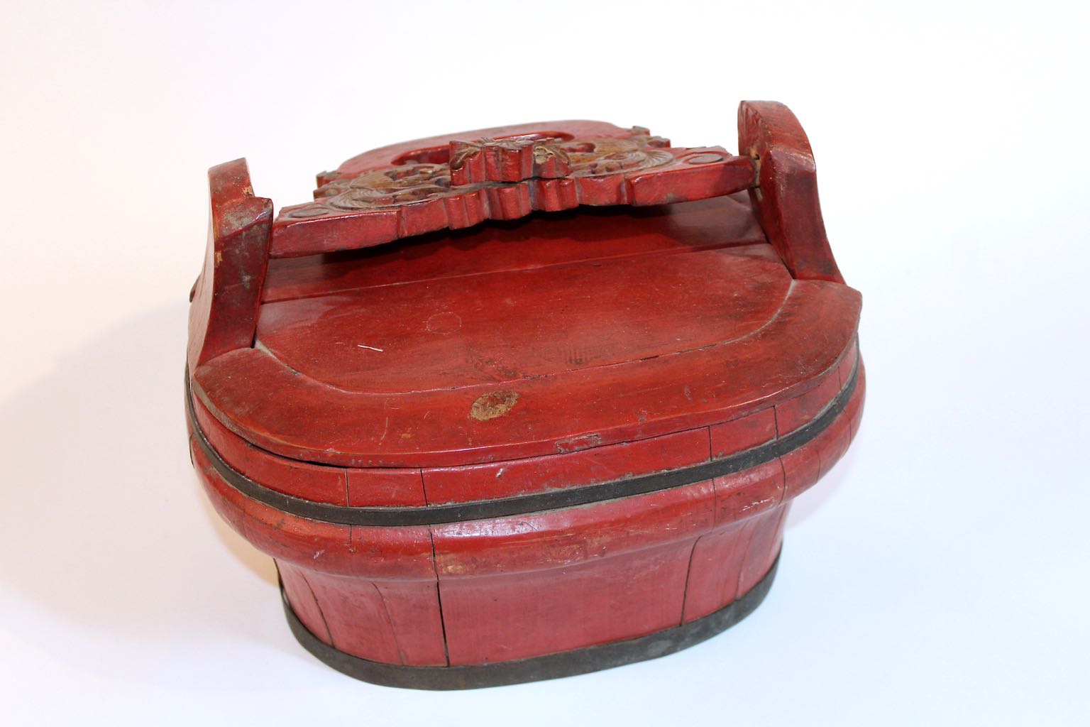 Authentic Hong Kong Wood Lunch Box, Qing Dynasty