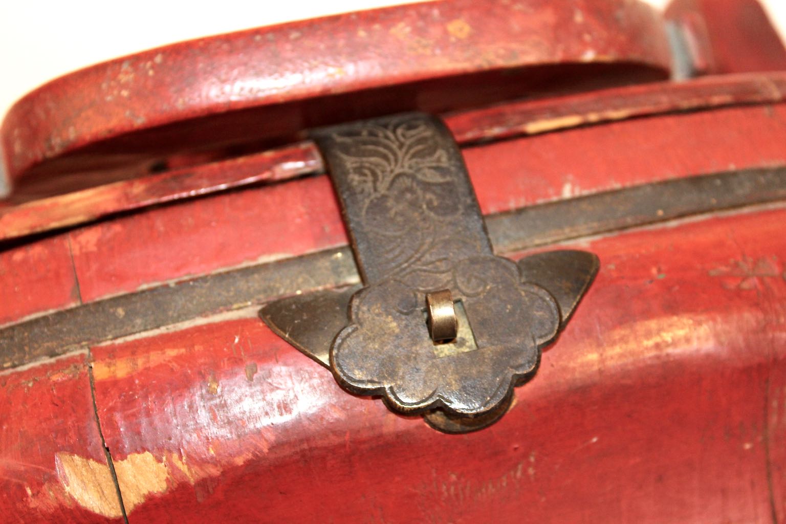 Authentic Hong Kong Wood Lunch Box, Qing Dynasty