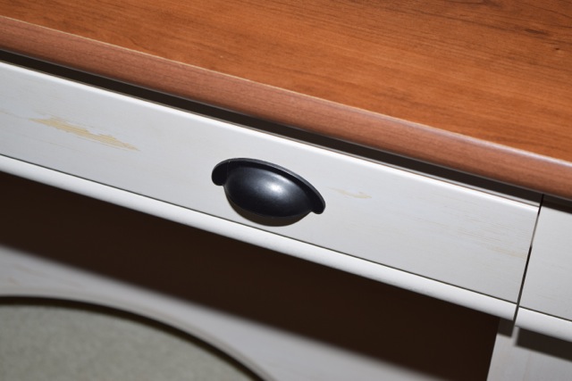 Cottage Style Desk, Hutch and Filing Cabinet