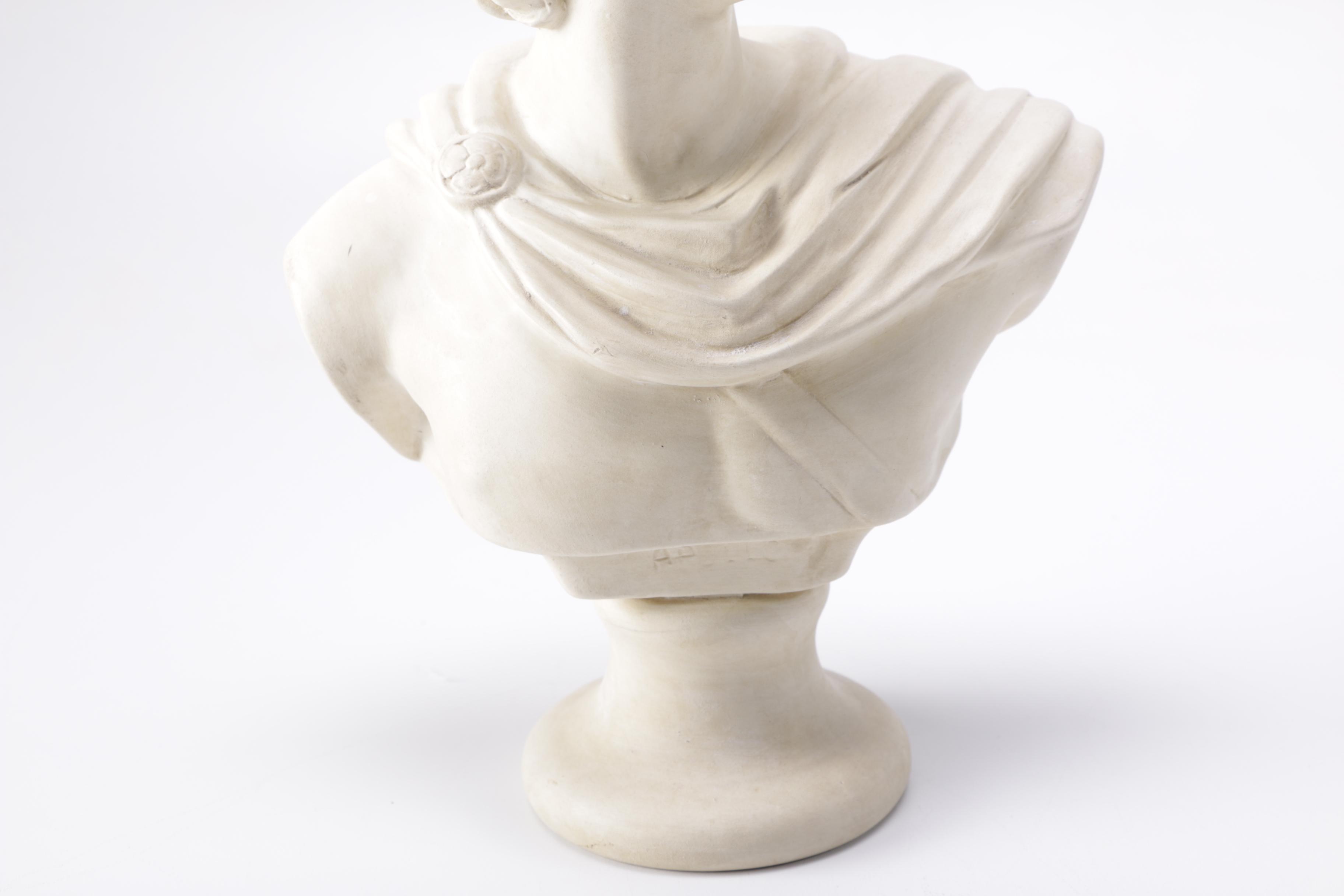Ceramic Bust of Apollo