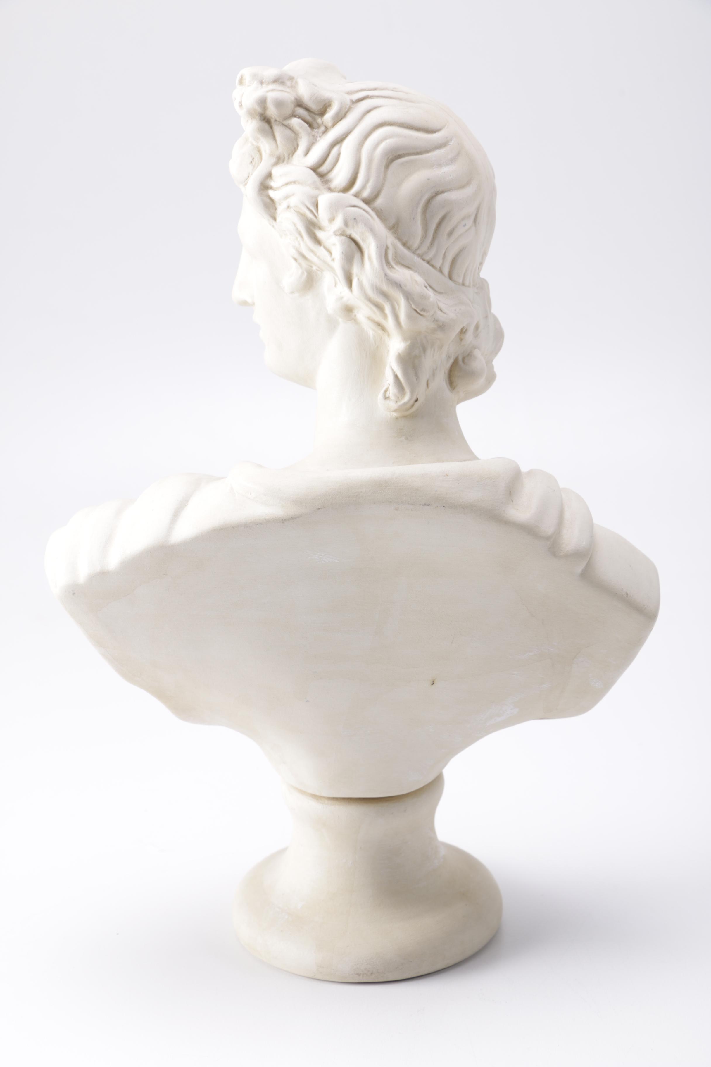 Ceramic Bust of Apollo