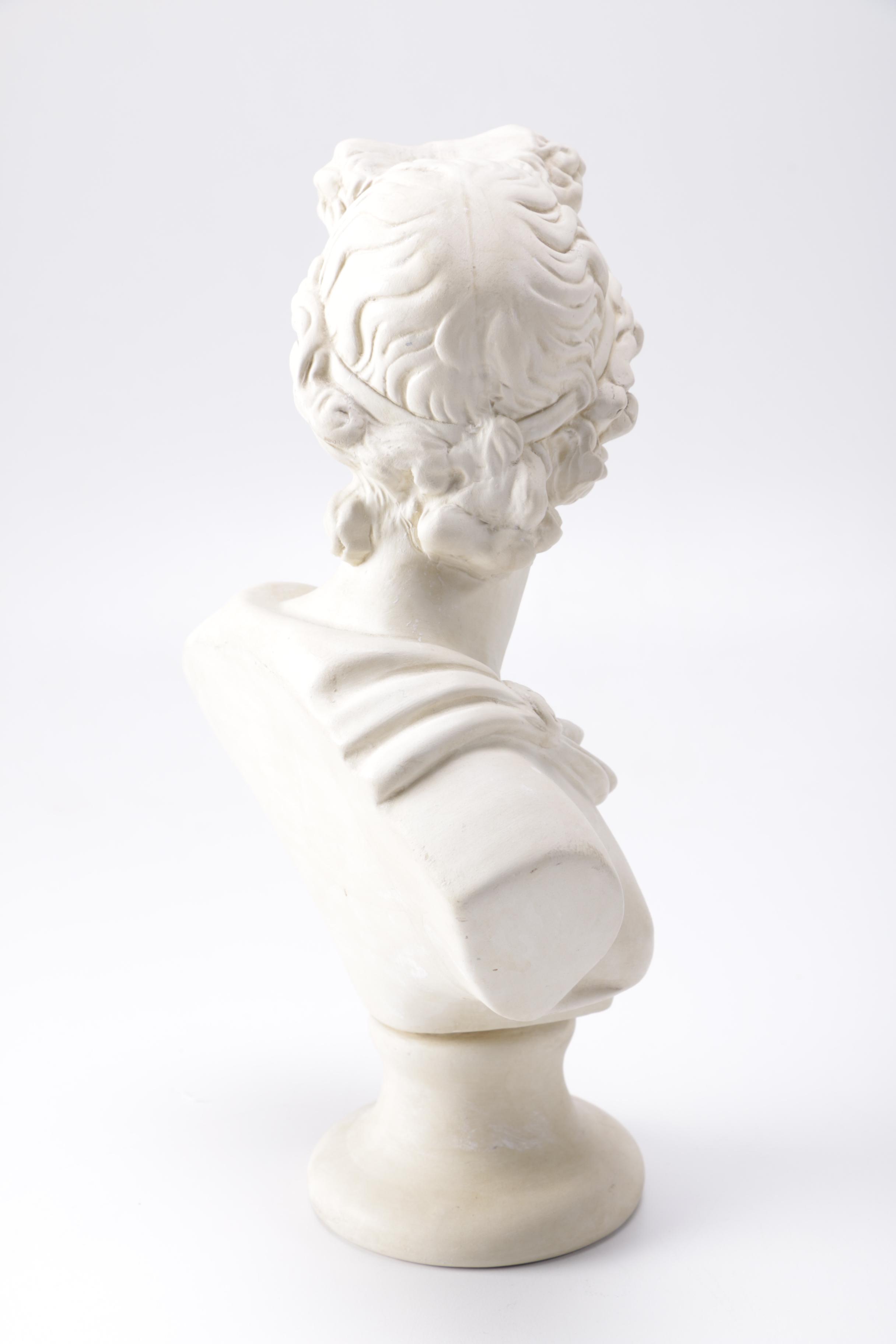Ceramic Bust of Apollo