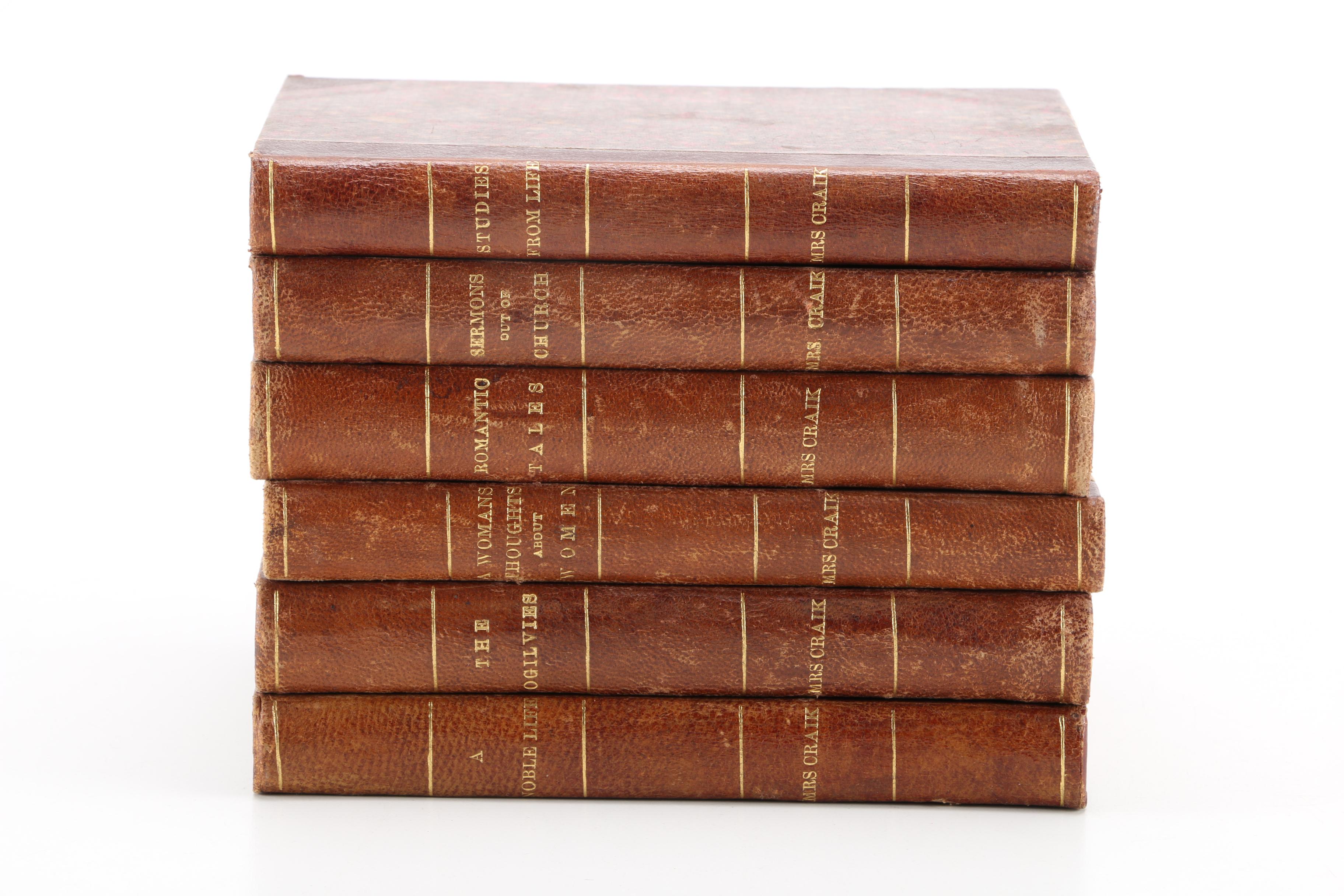 "Collection of British Authors" Tauchnitz Edition Featuring Mrs. Craik.