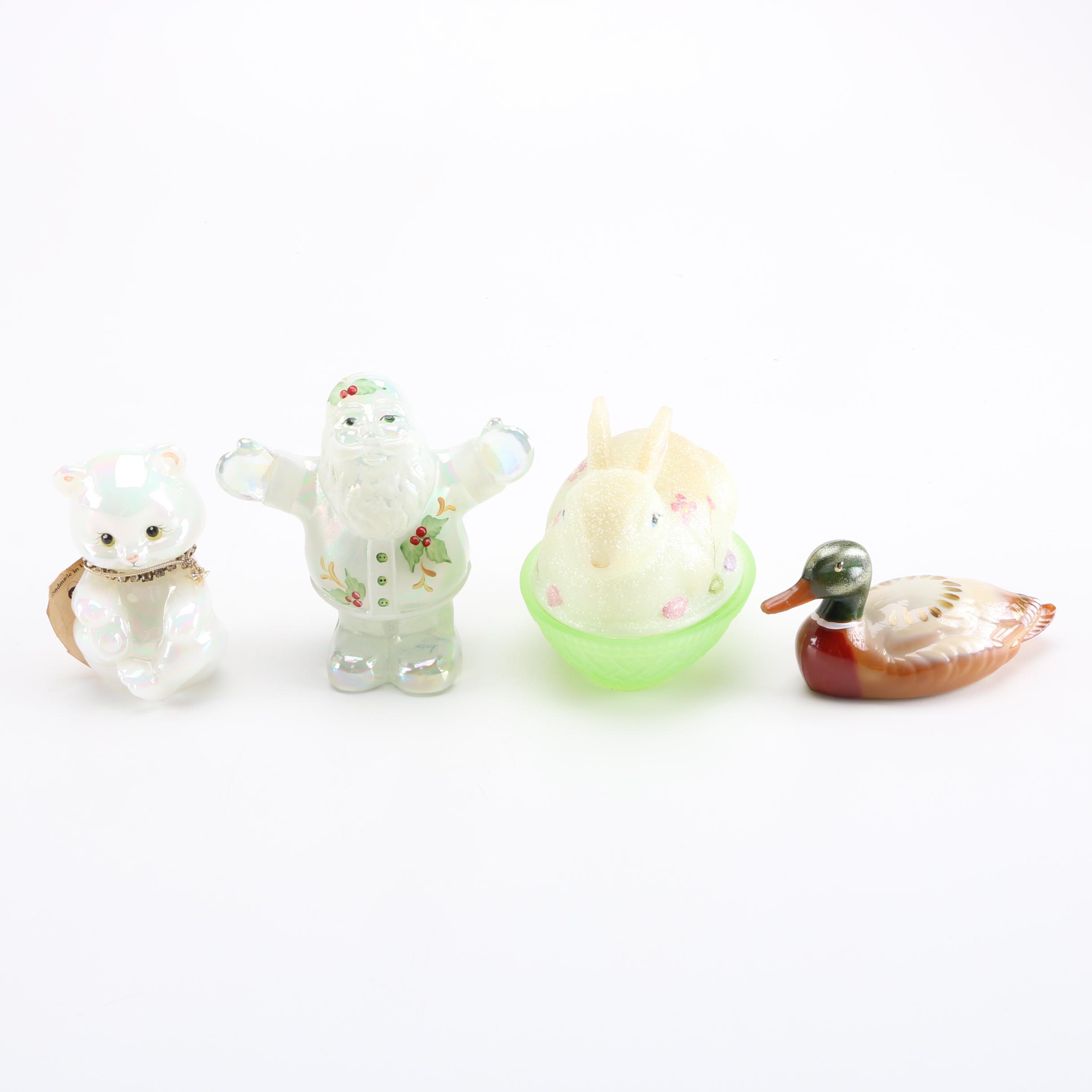Fenton Art Glass Figurines