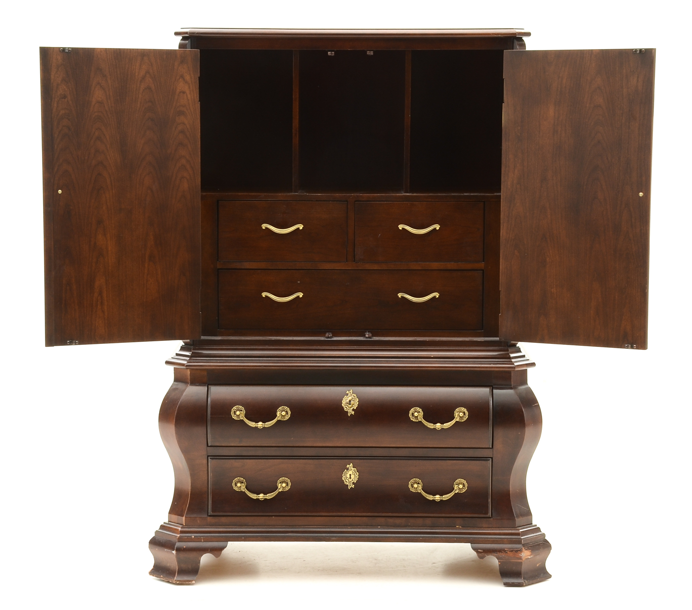 Century Baroque Style Clothes Cabinet