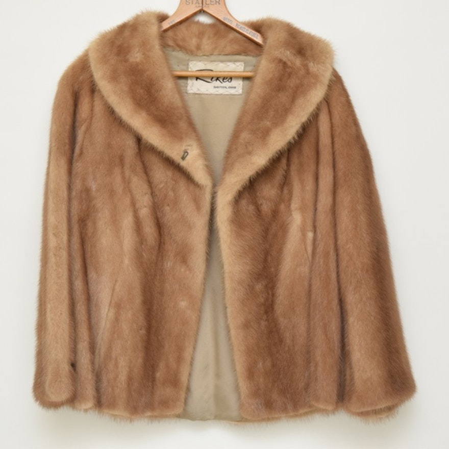 Vintage Mink Fur Jacket