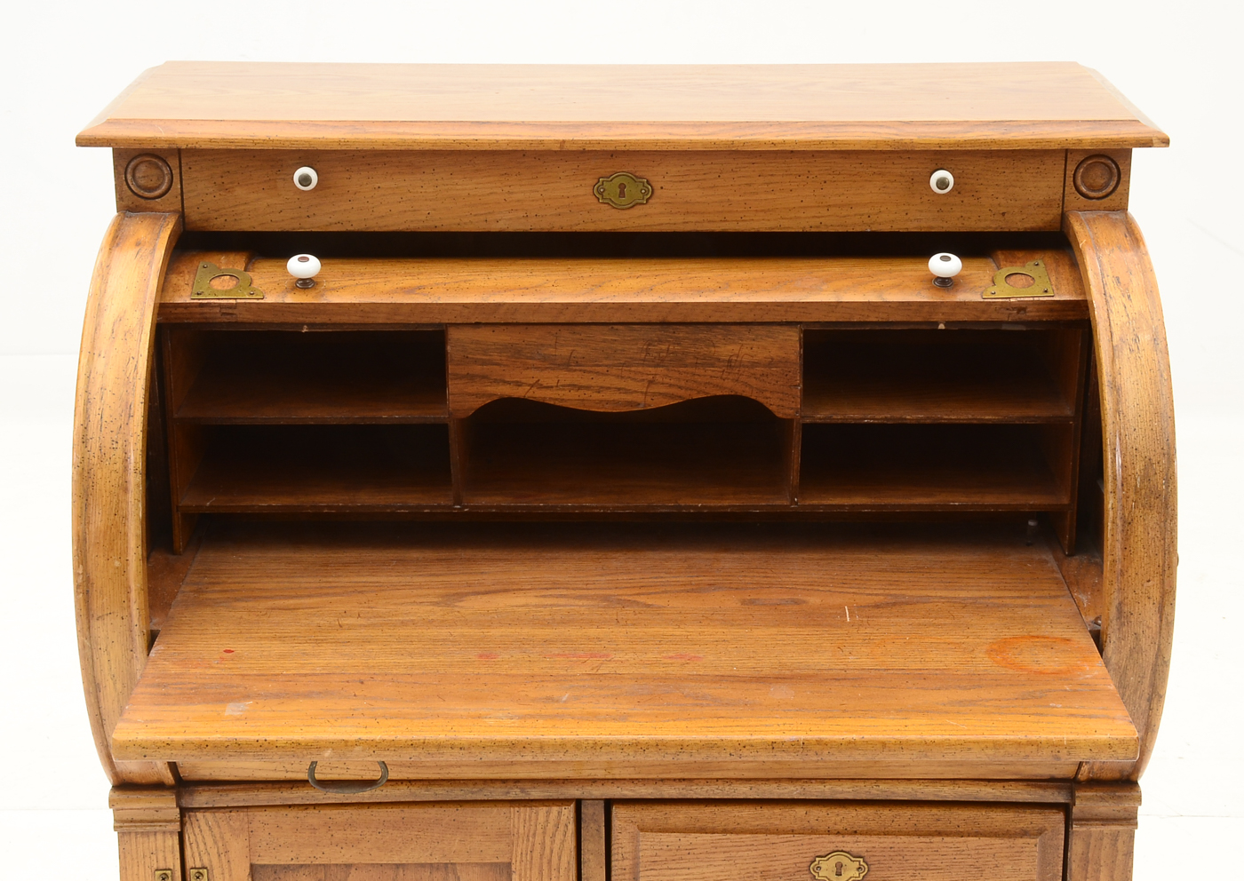 Victorian Style Oak Desk