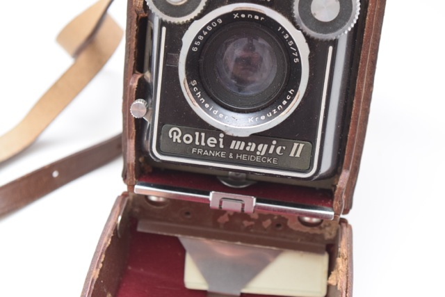Vintage Rollei Twin Lens Reflex Film Camera