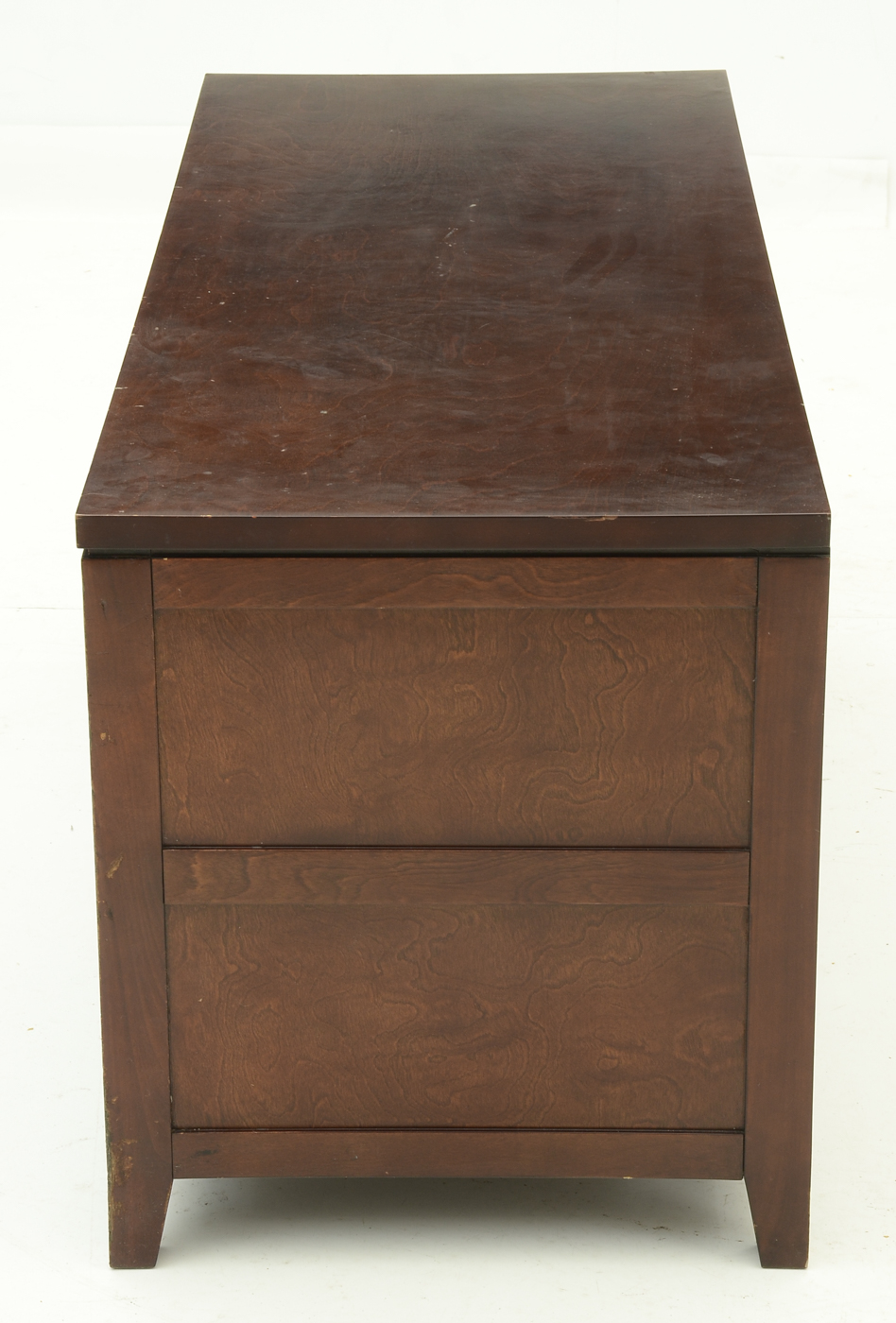 Mahogany Veneer TV Stand