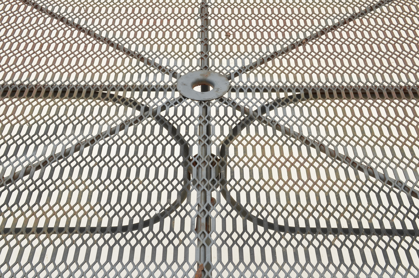 Carolina Forge Patio Table and Six Chairs