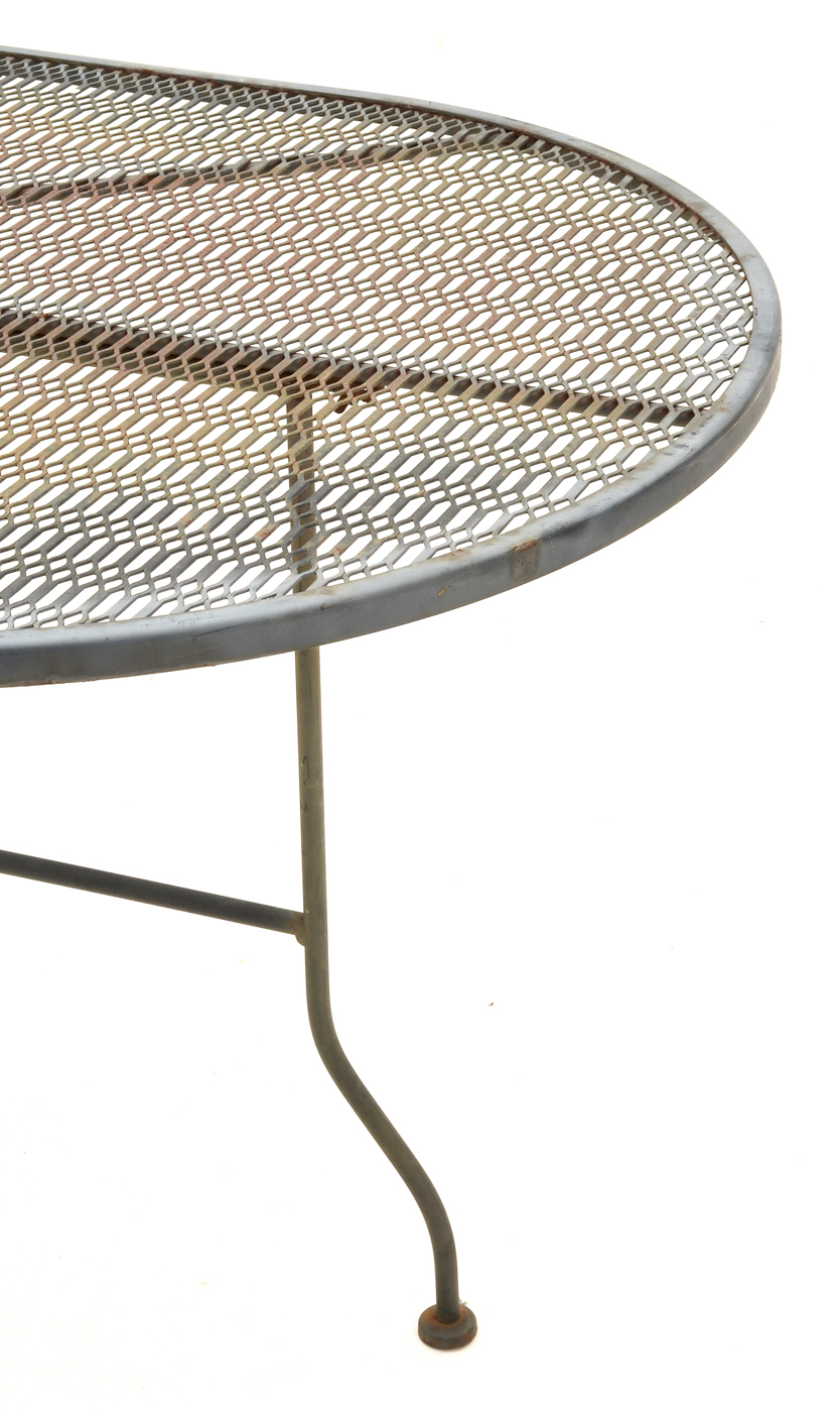 Carolina Forge Patio Table and Six Chairs