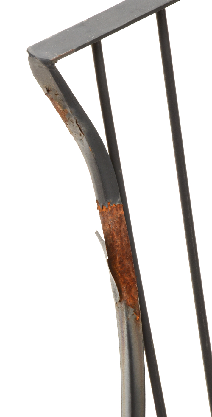 Carolina Forge Patio Table and Six Chairs