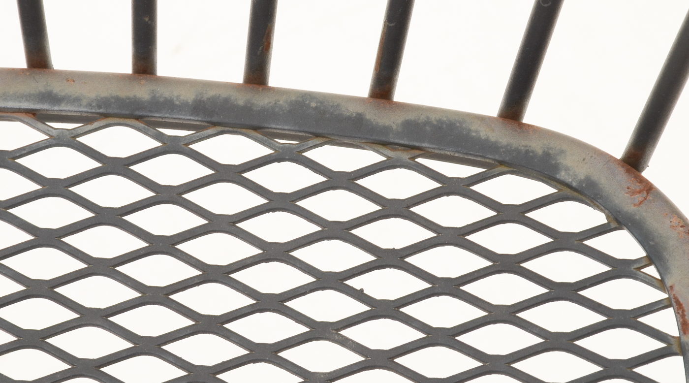 Carolina Forge Patio Table and Six Chairs