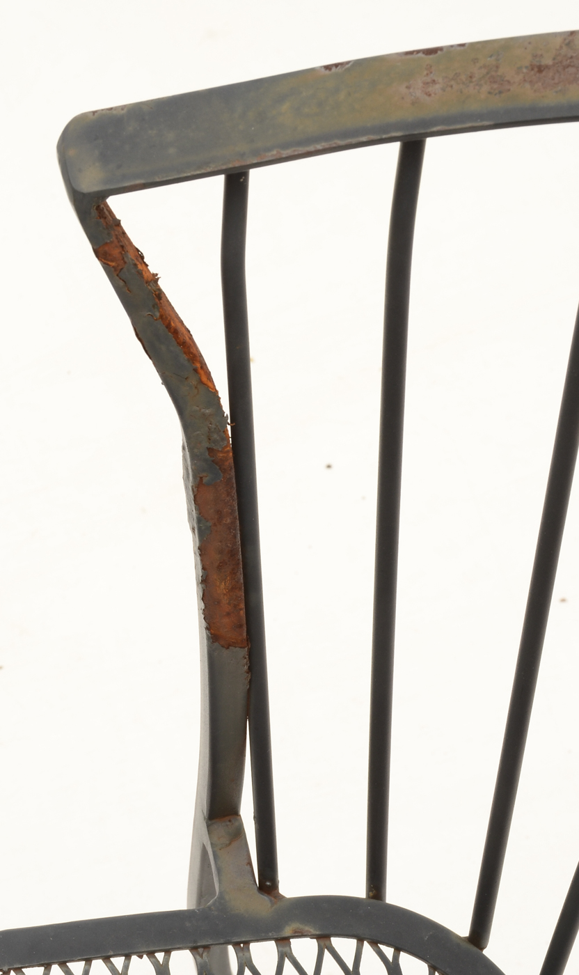 Carolina Forge Patio Table and Six Chairs