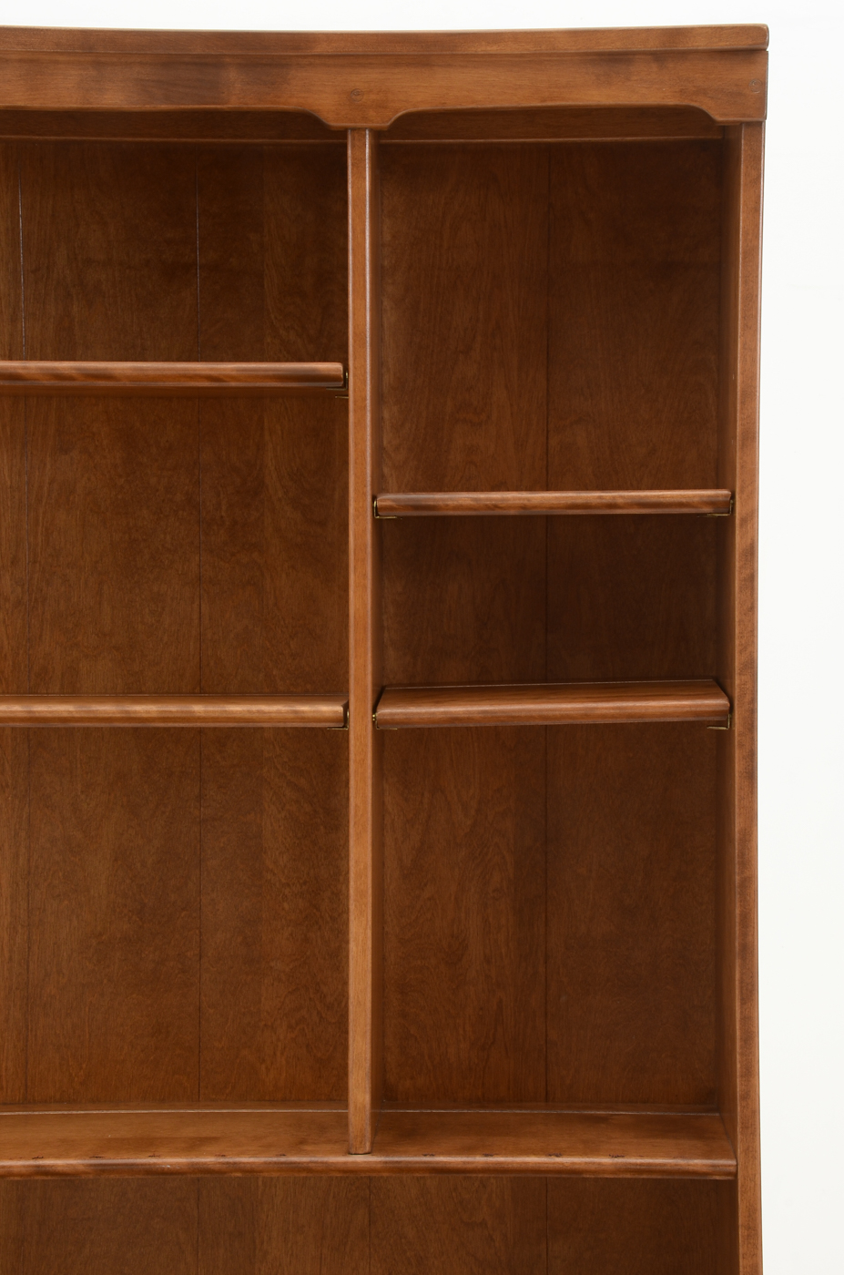 Ethan Allen Maple Bookcase-on-Dresser