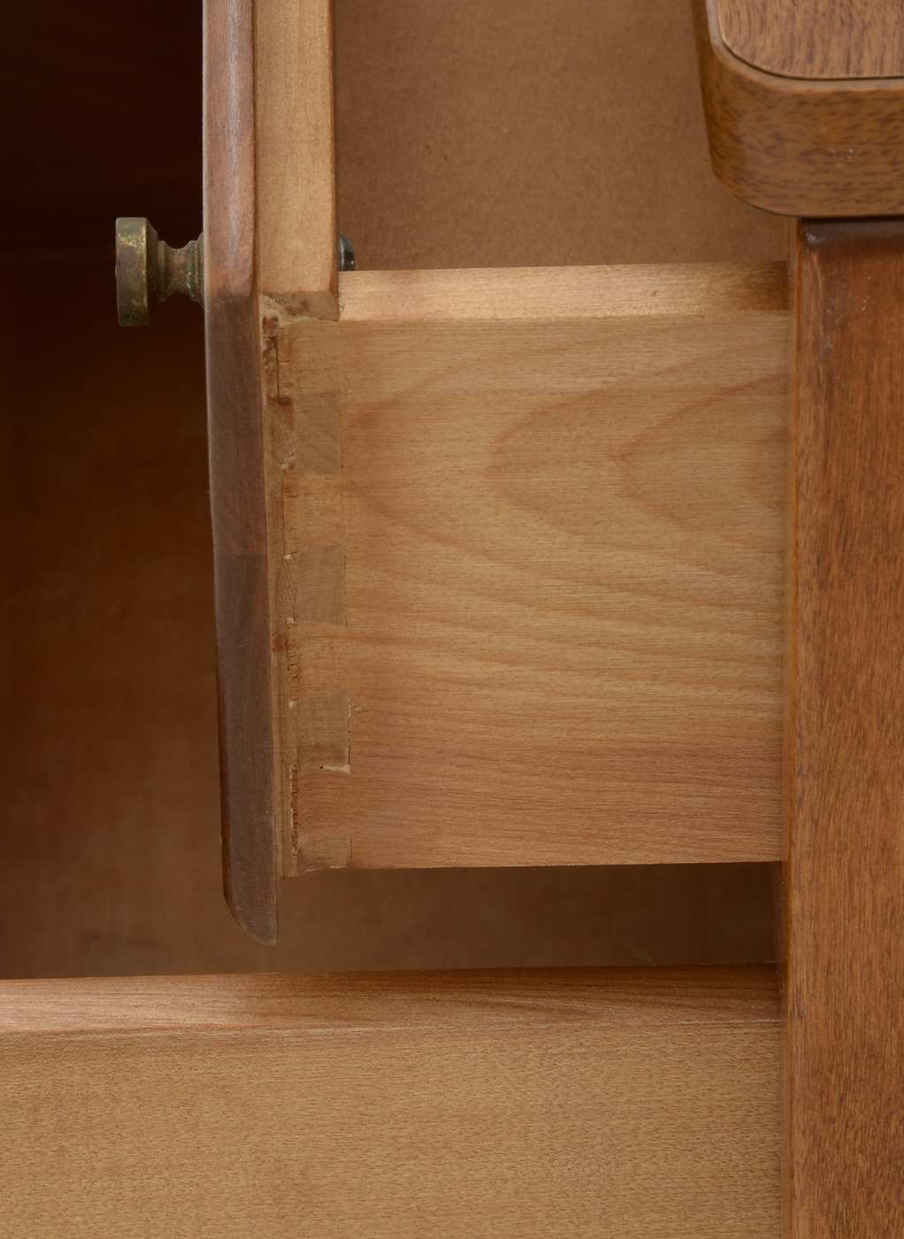 Ethan Allen Maple Bookcase-on-Dresser