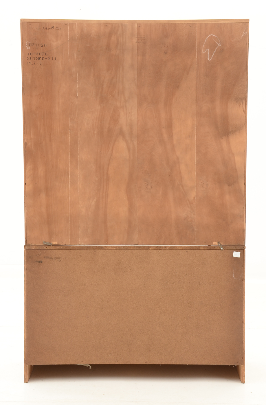 Ethan Allen Maple Bookcase-on-Dresser