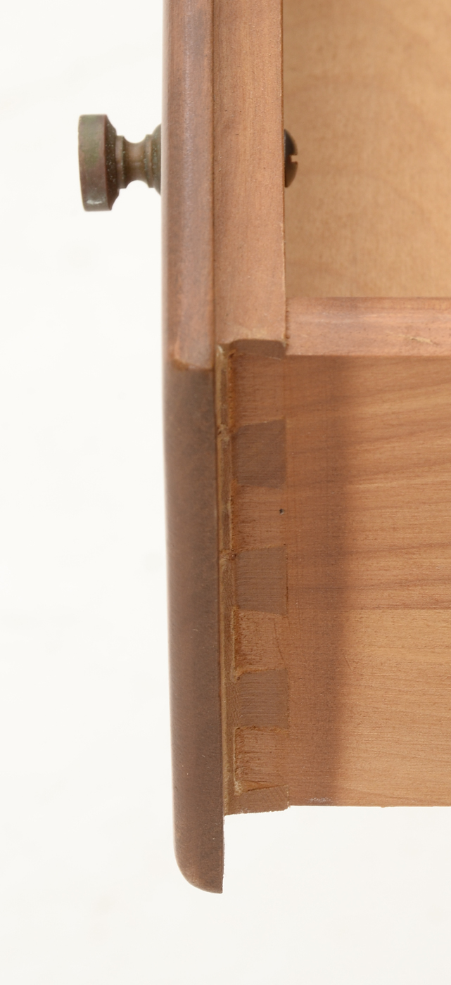 Ethan Allen Maple Corner Bookcase-on-Desk