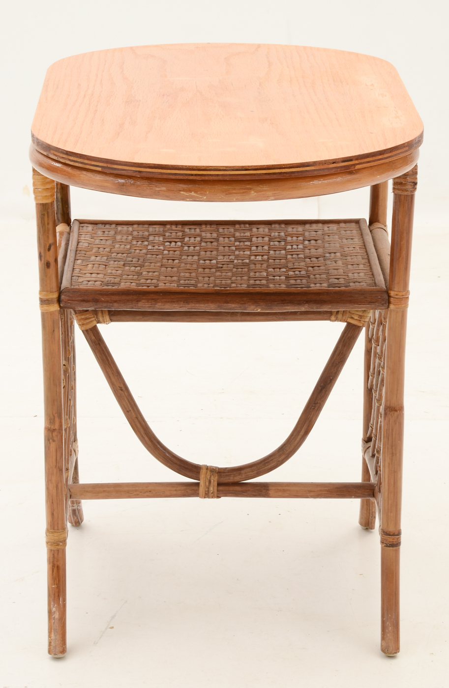 Rattan Accent Table with Chairs