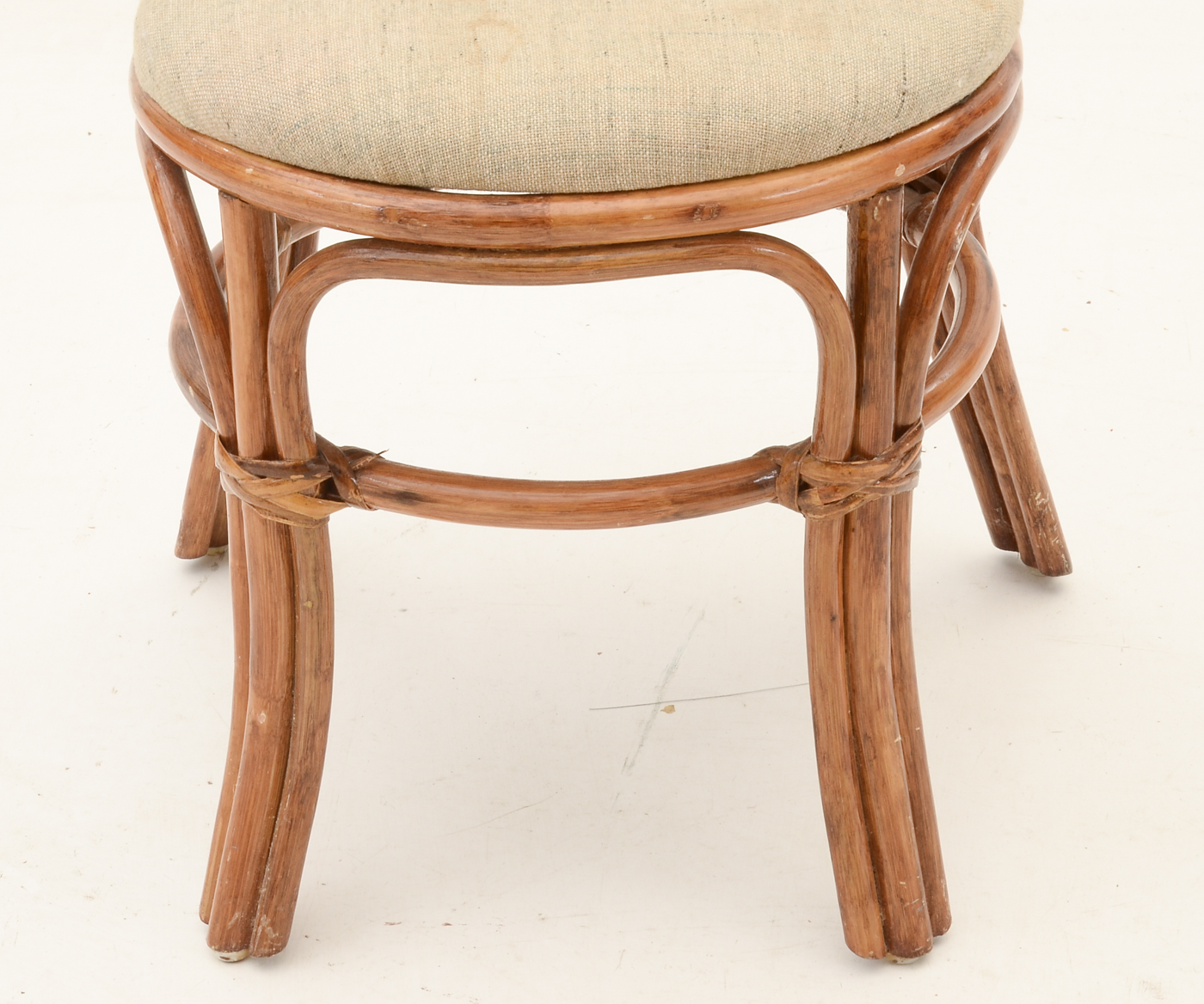Rattan Accent Table with Chairs