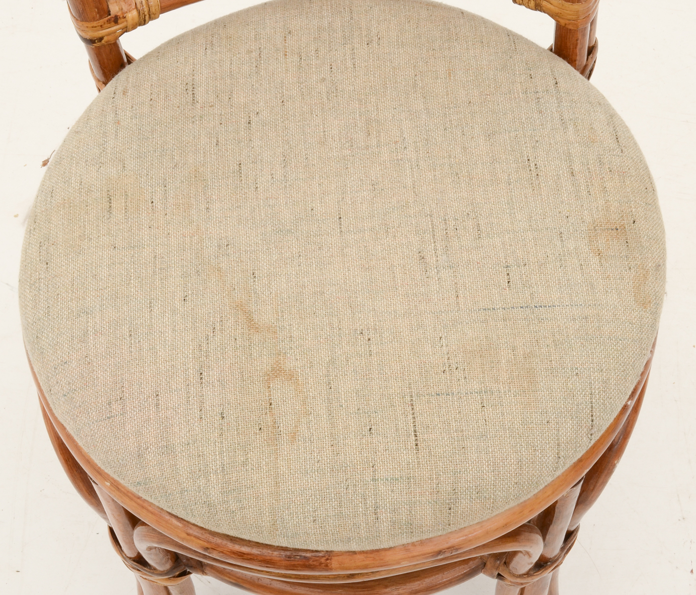 Rattan Accent Table with Chairs