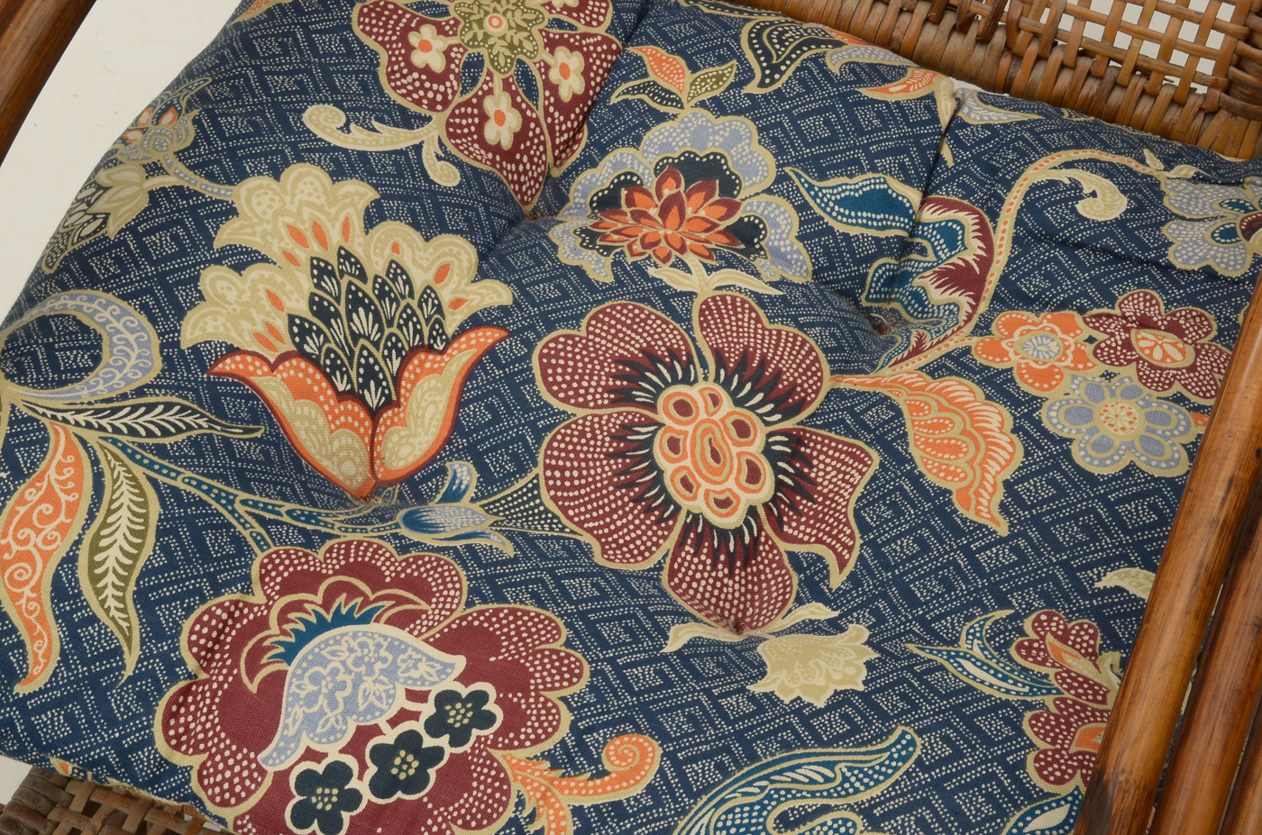 Pair of Wicker Lounge Chairs