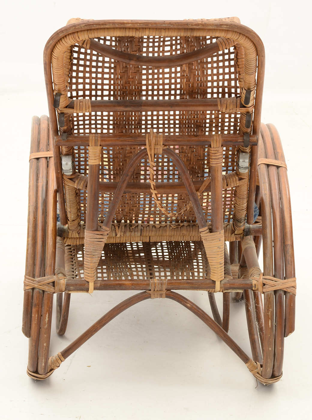Pair of Wicker Lounge Chairs