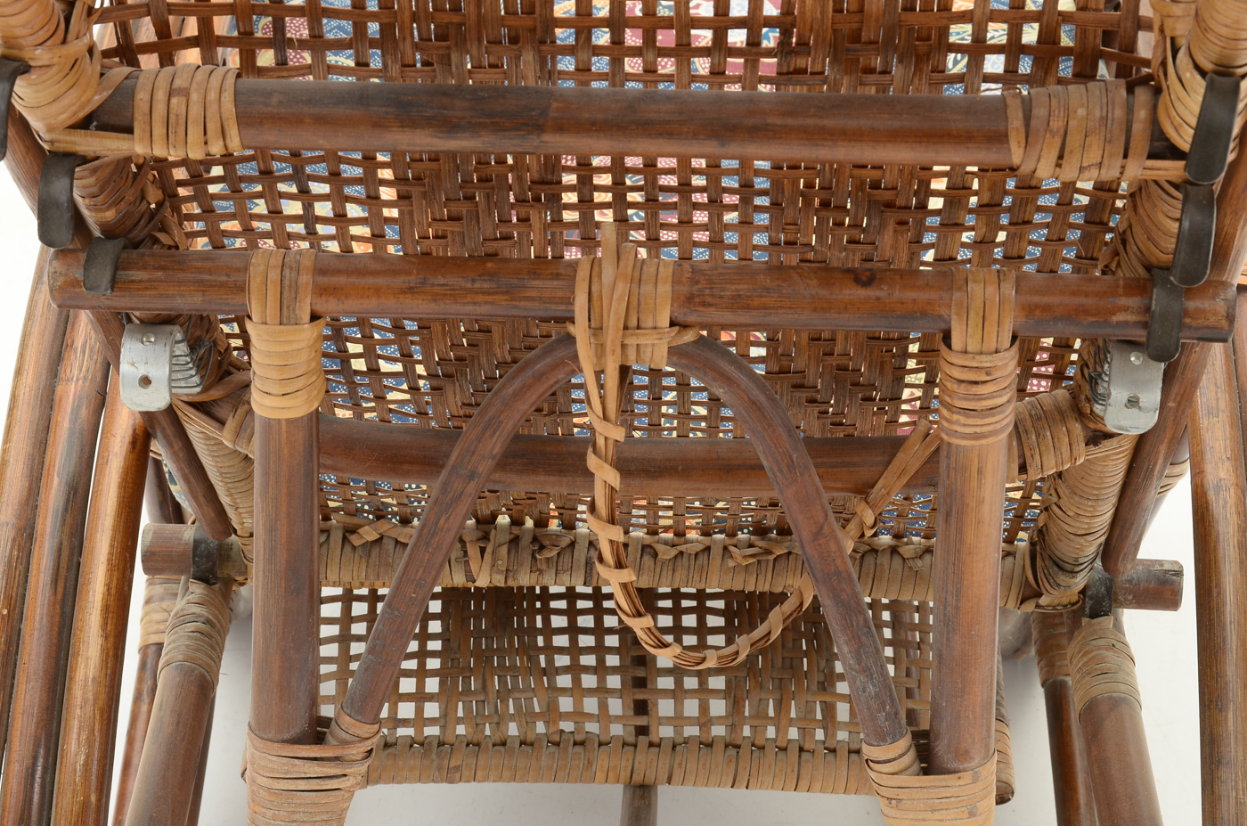 Pair of Wicker Lounge Chairs