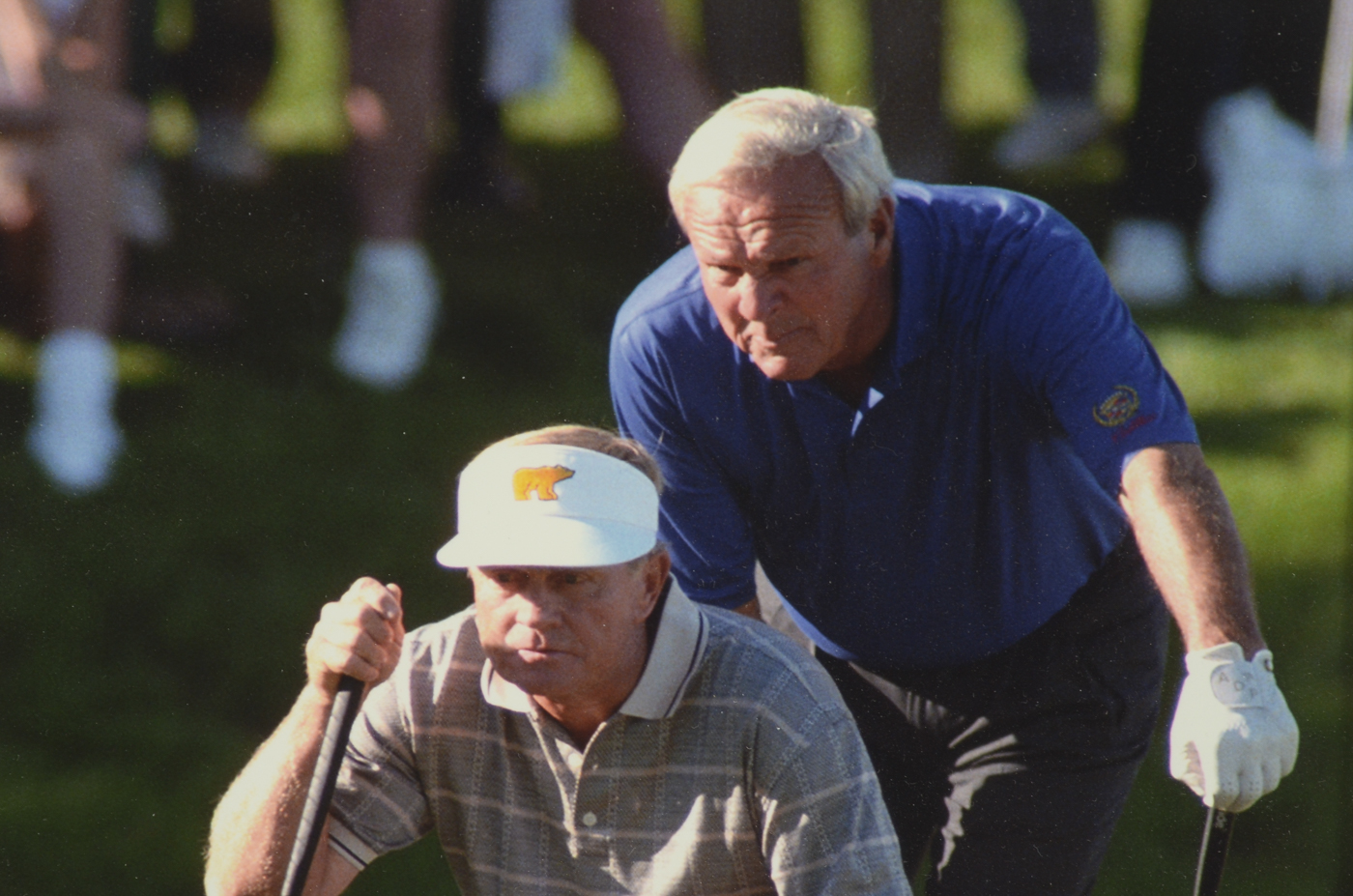 Nicklaus, Palmer Golf Photo