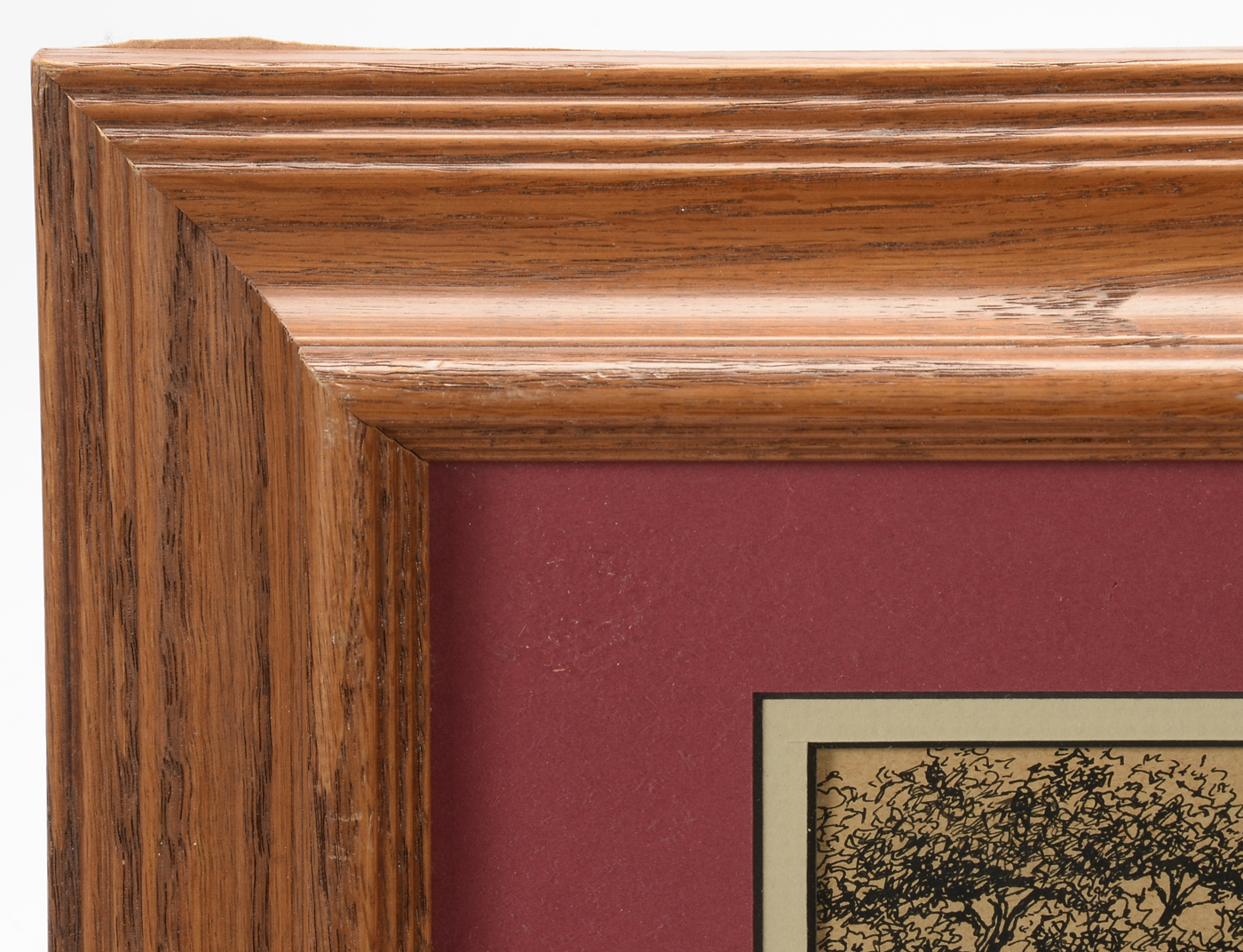 Clyde Overholser Original 1960 Pen & Ink Drawing