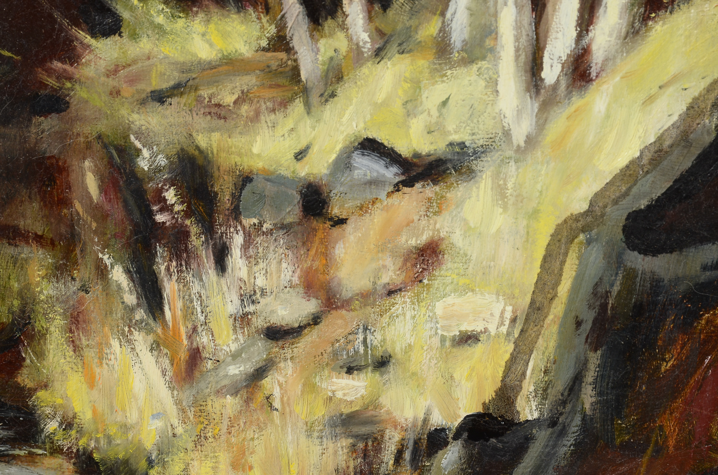 Judson Wilson Original Oil Painting on Canvas "Light in the Fores