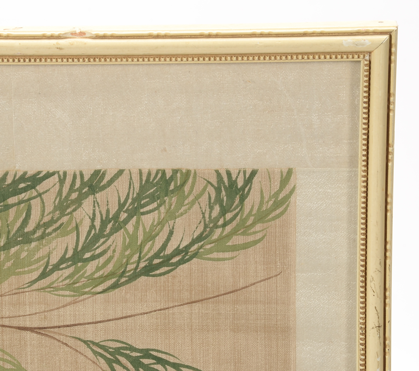 Two Chinese Gouache Nature Scene Paintings on Silk