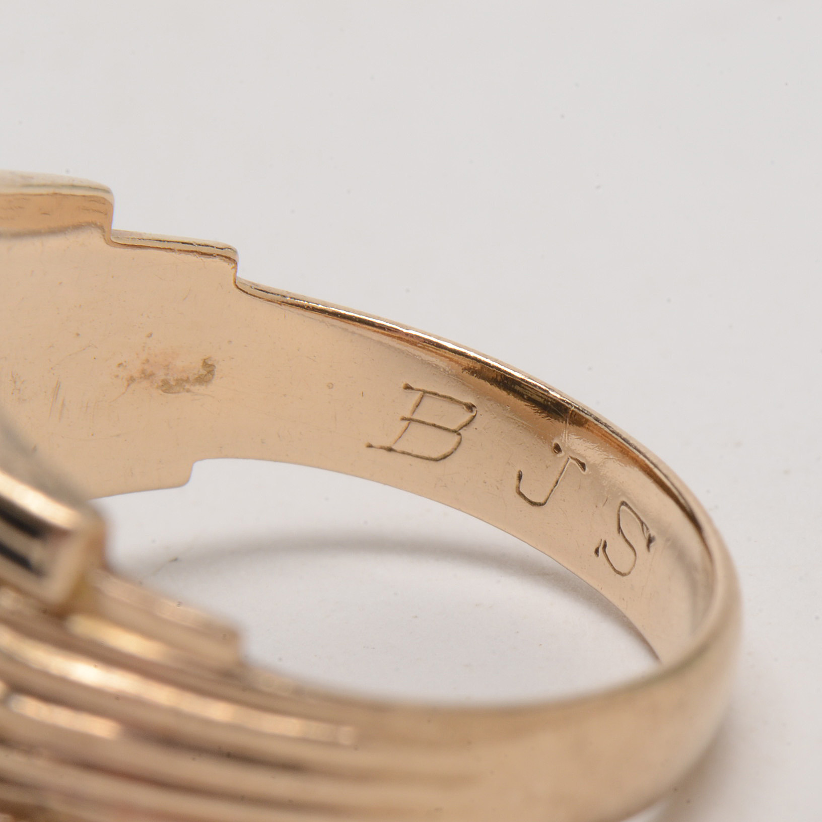 10K Yellow Gold 1937 High School Rings