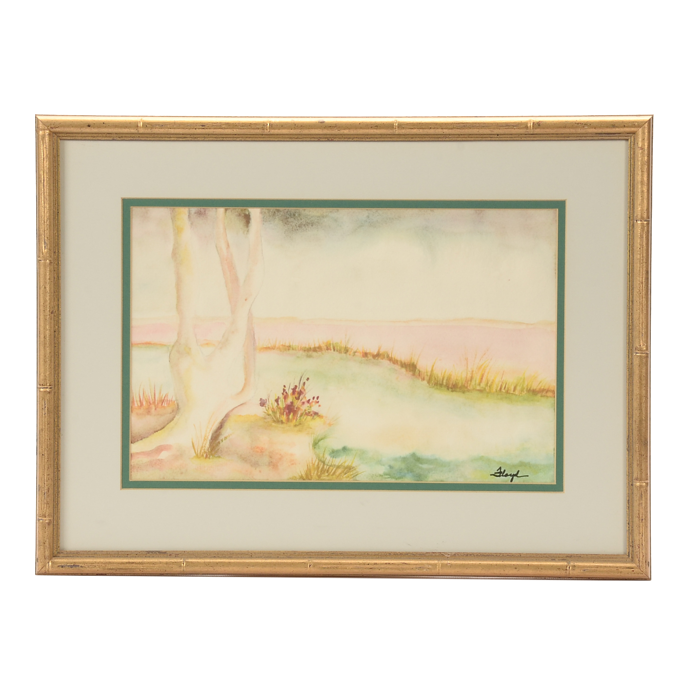 Floyd Original Watercolor Landscape